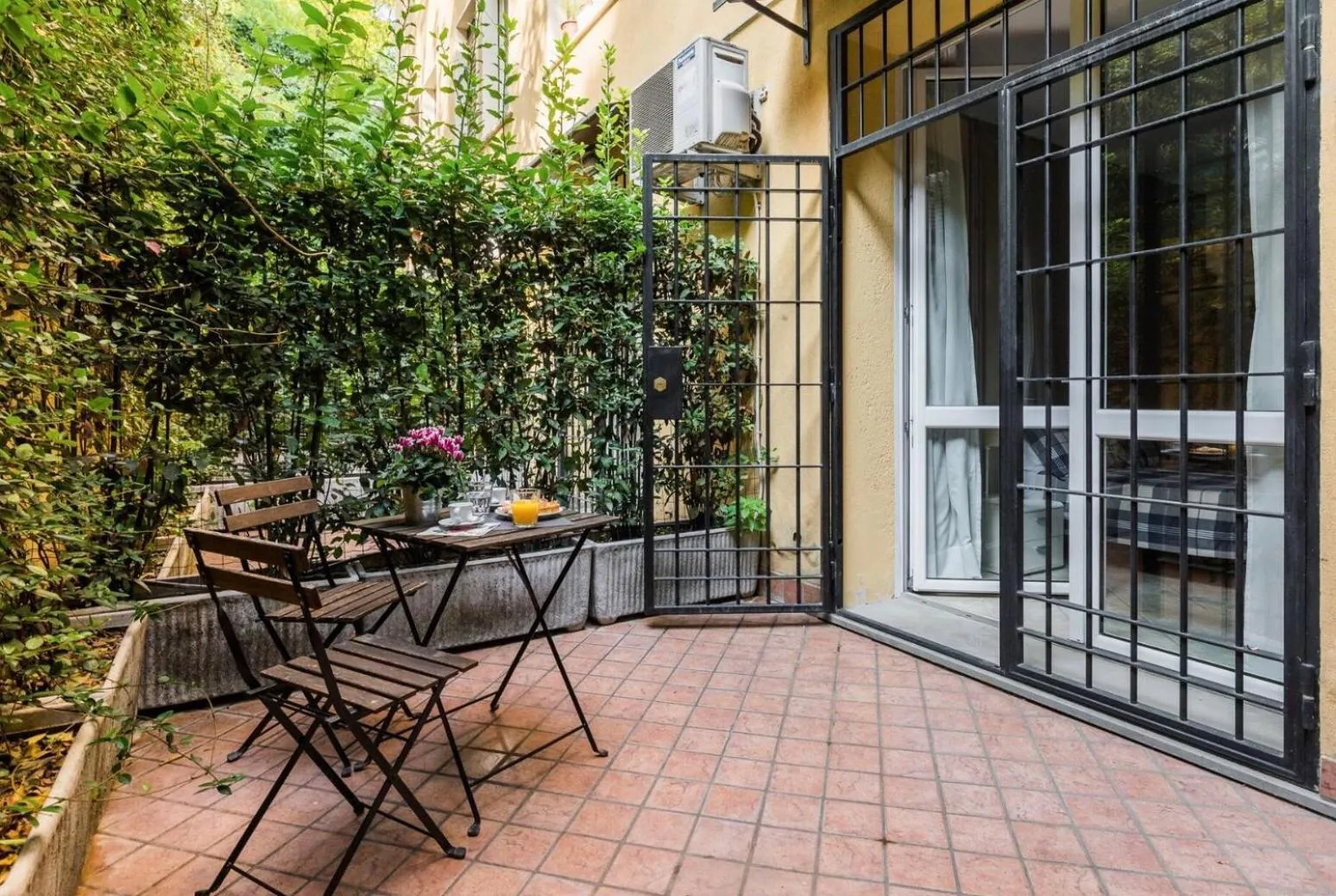 Patio in Portobello Apartments