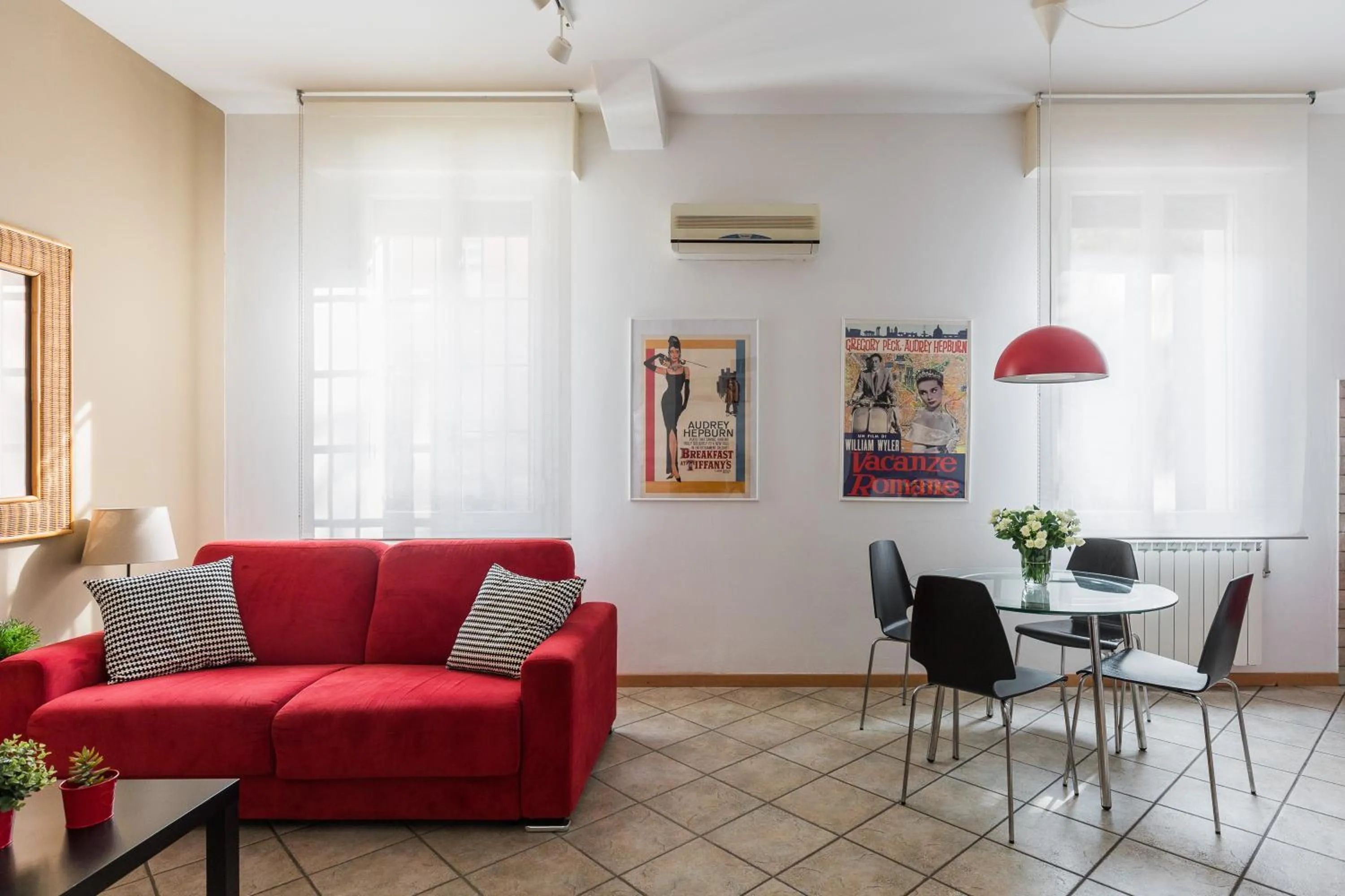 Living room in Portobello Apartments