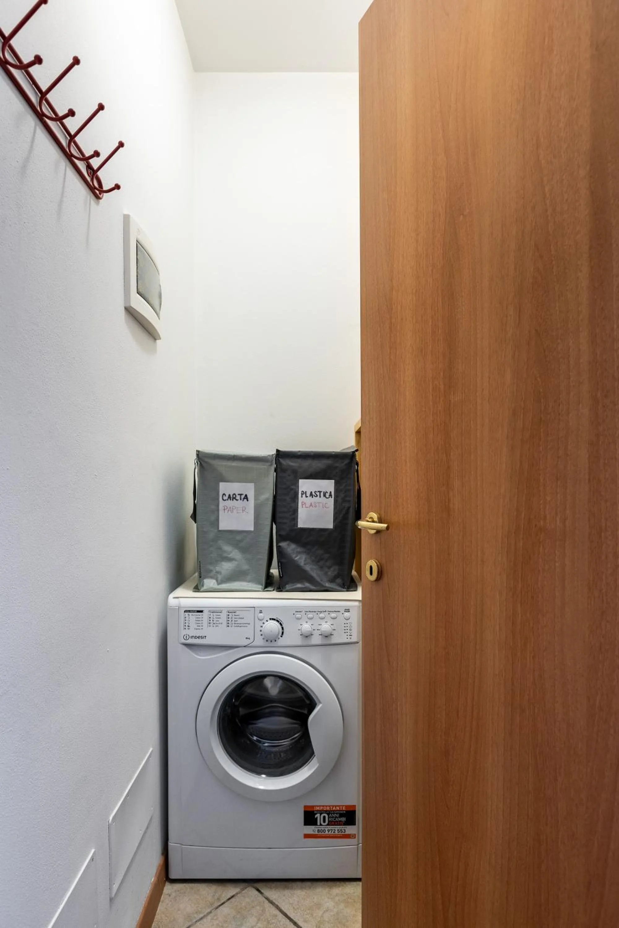 washing machine in Portobello Apartments