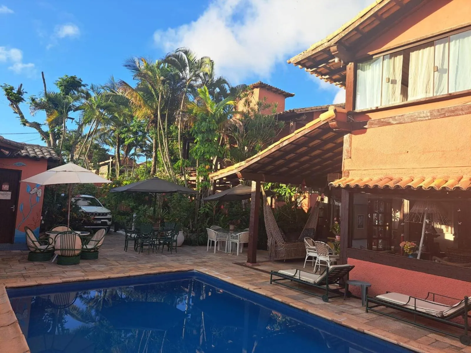 Swimming pool in Pousada Mar a Mar