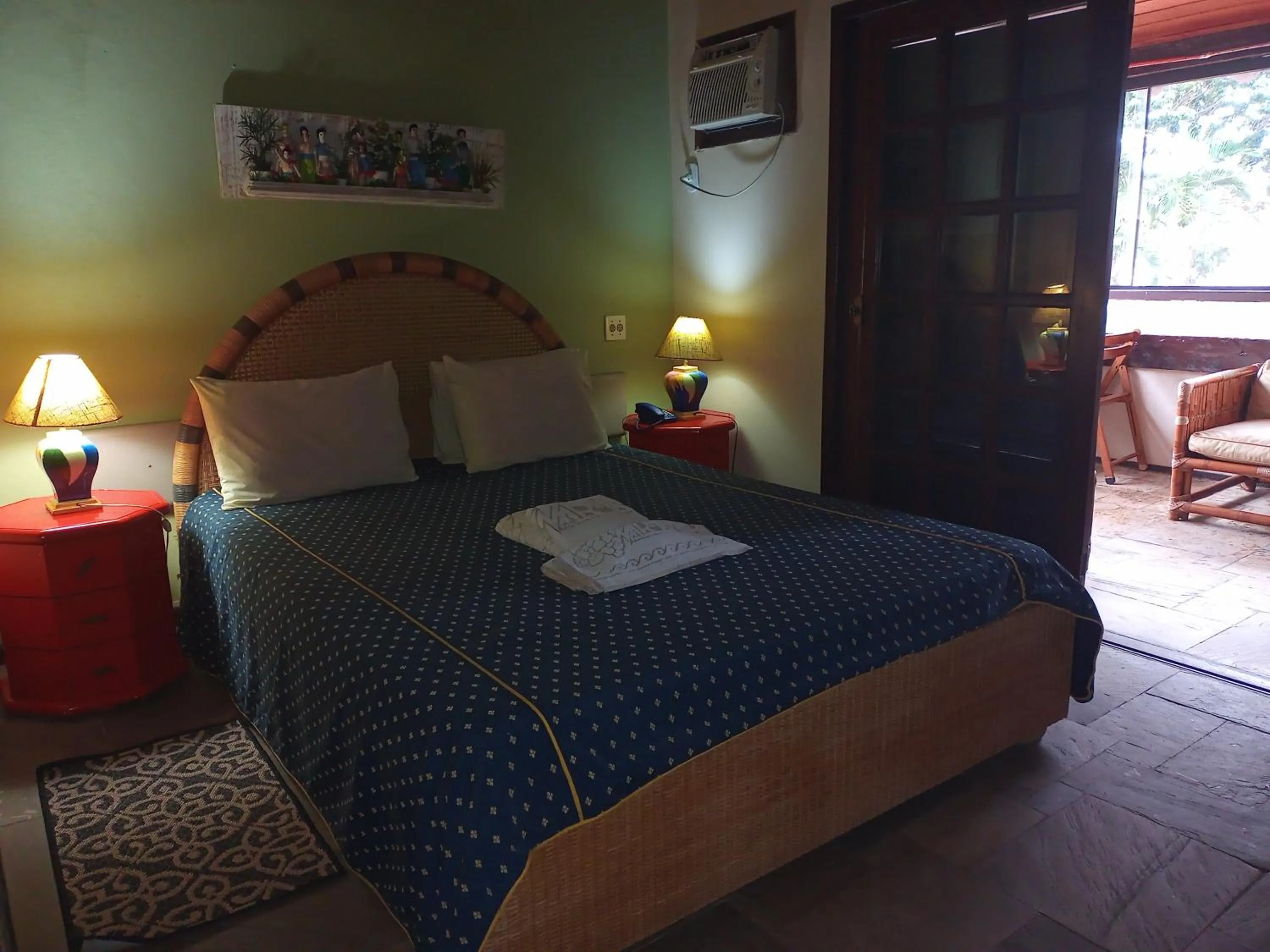 Bed in Pousada Mar a Mar