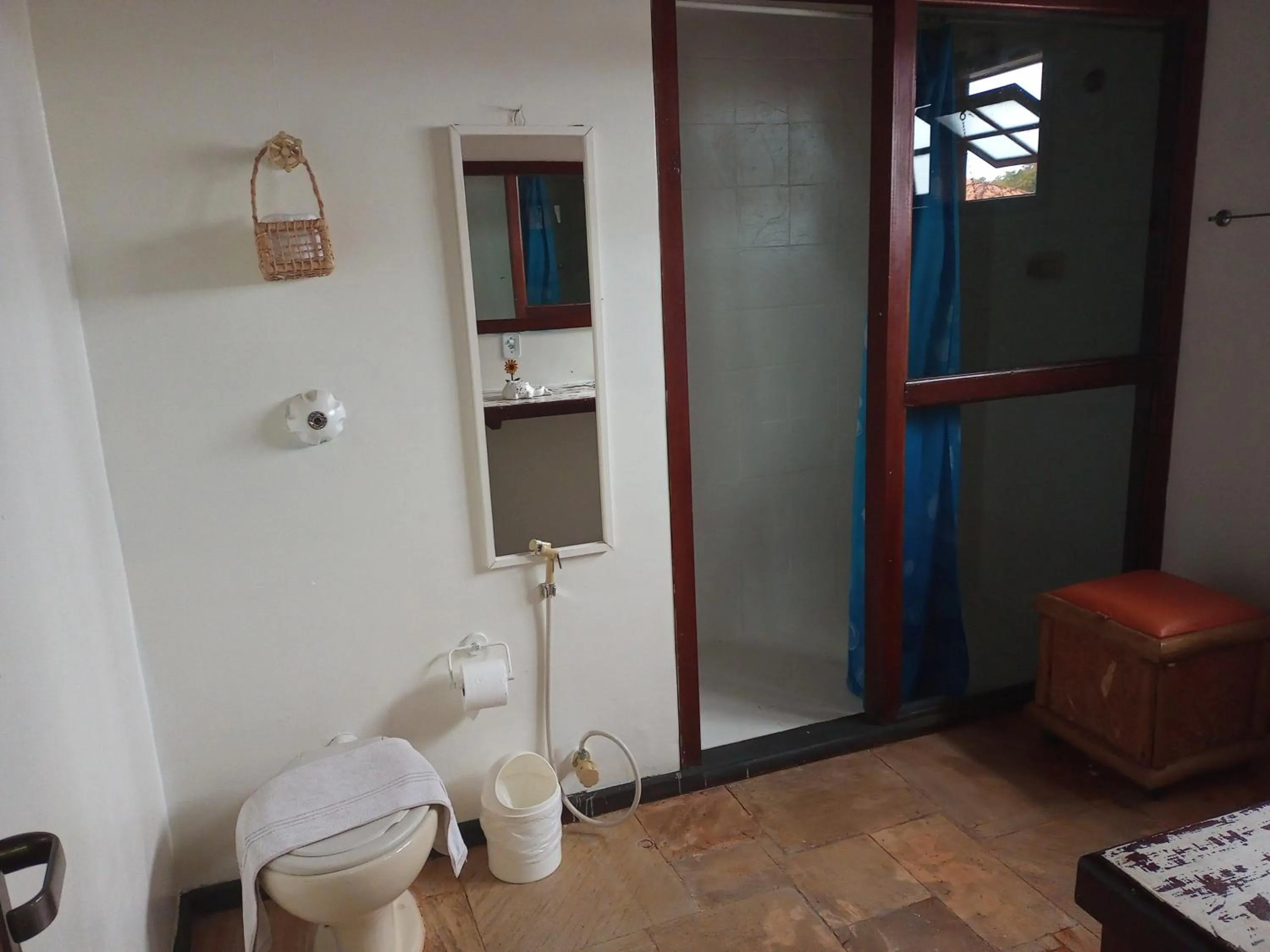 Shower in Pousada Mar a Mar