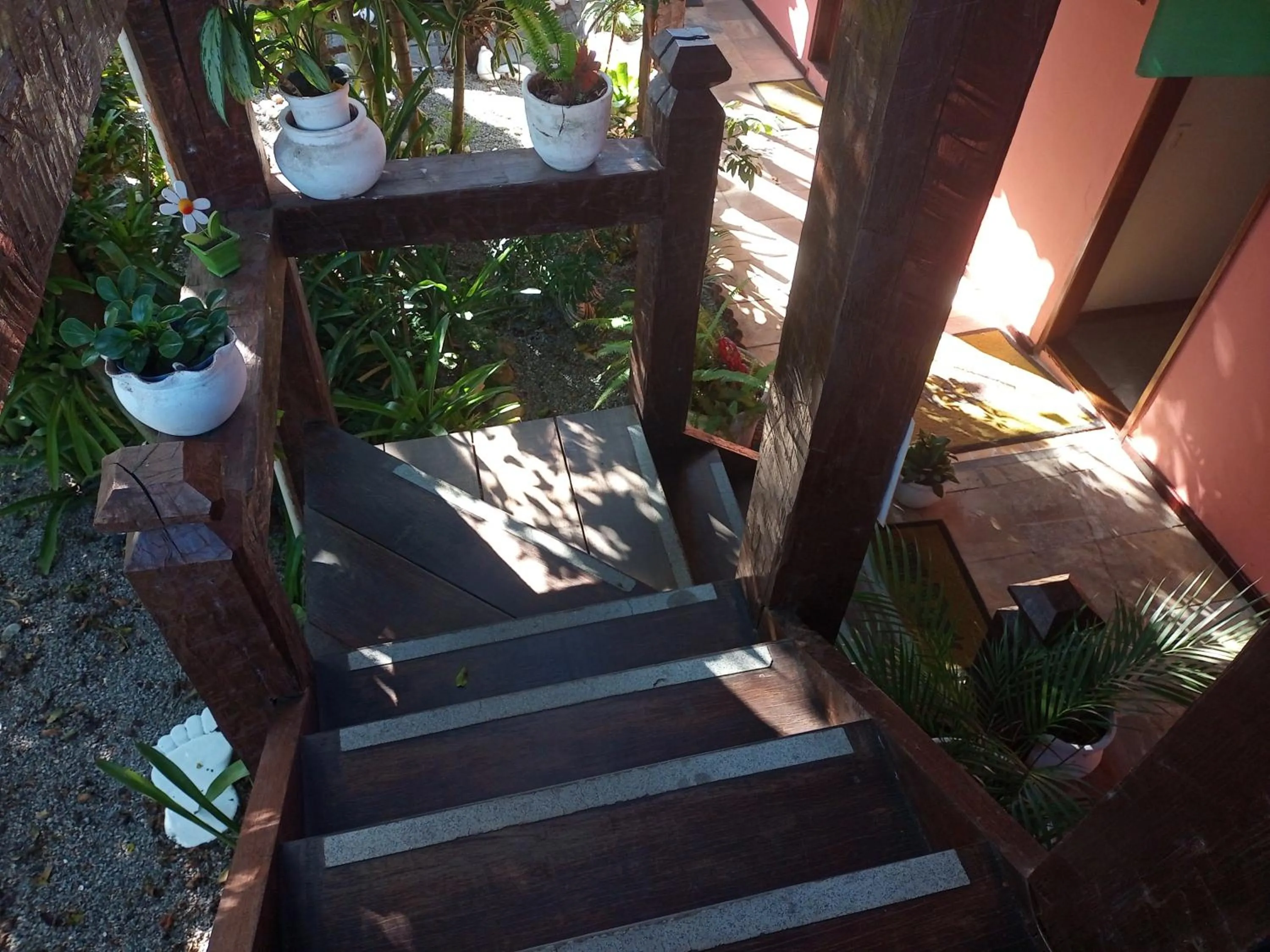 Balcony/Terrace in Pousada Mar a Mar