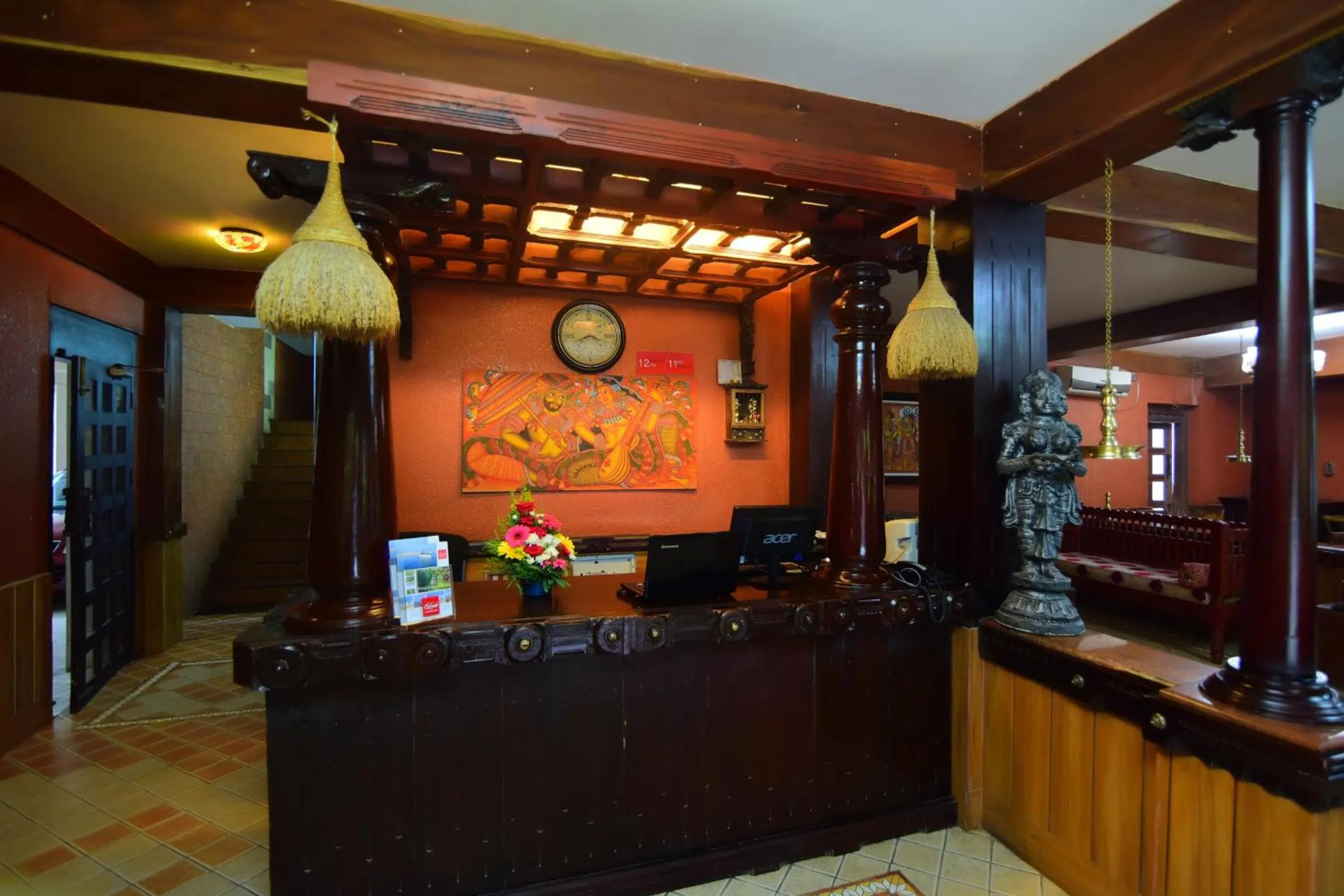 Lobby or reception in Kovalam Beach Hotel