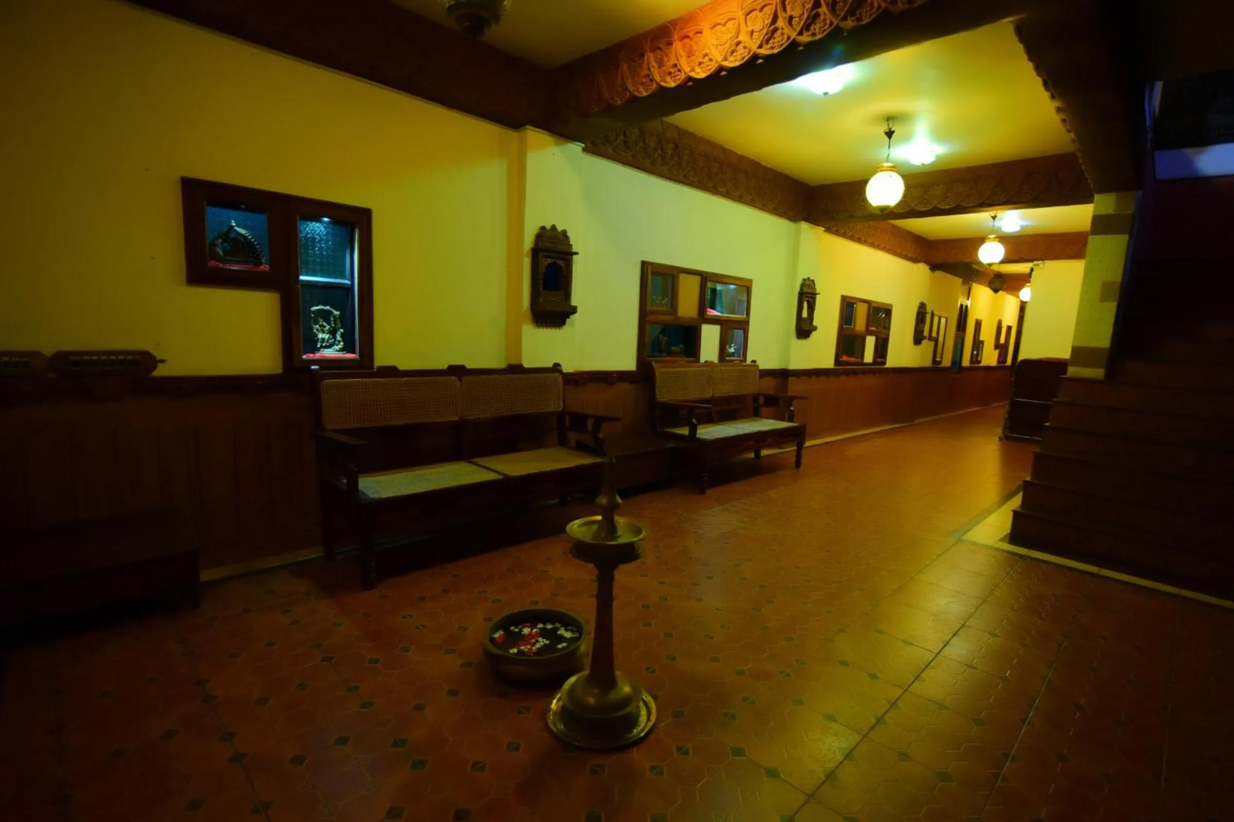 Lobby or reception in Kovalam Beach Hotel