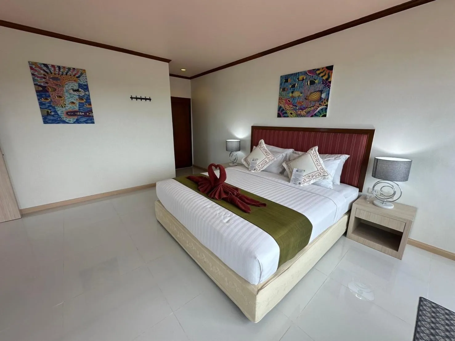 Bedroom, Bed in Thipurai Beach Hotel