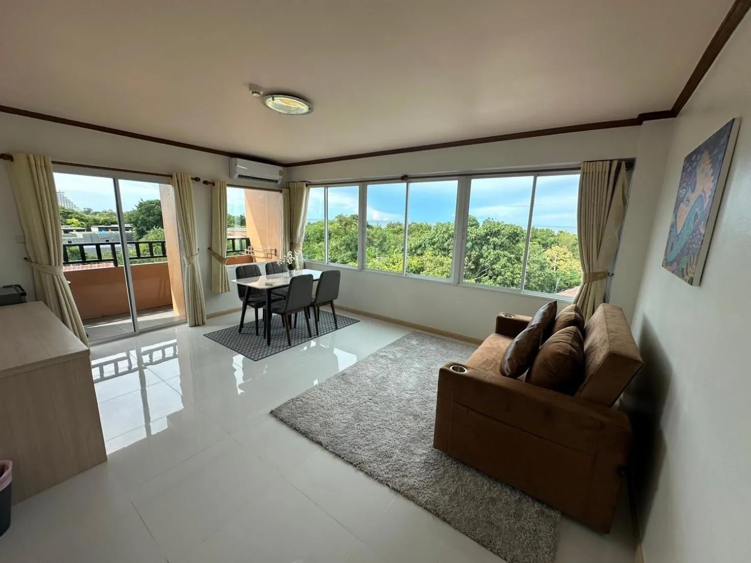 Living room in Thipurai Beach Hotel