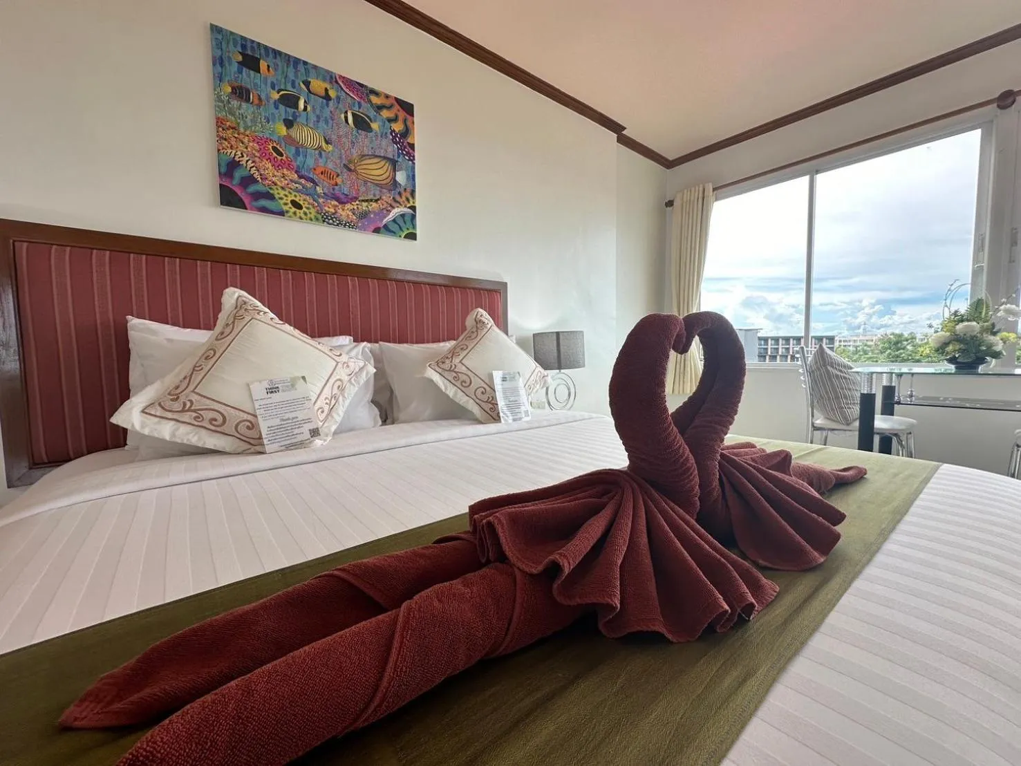 Bedroom, Bed in Thipurai Beach Hotel