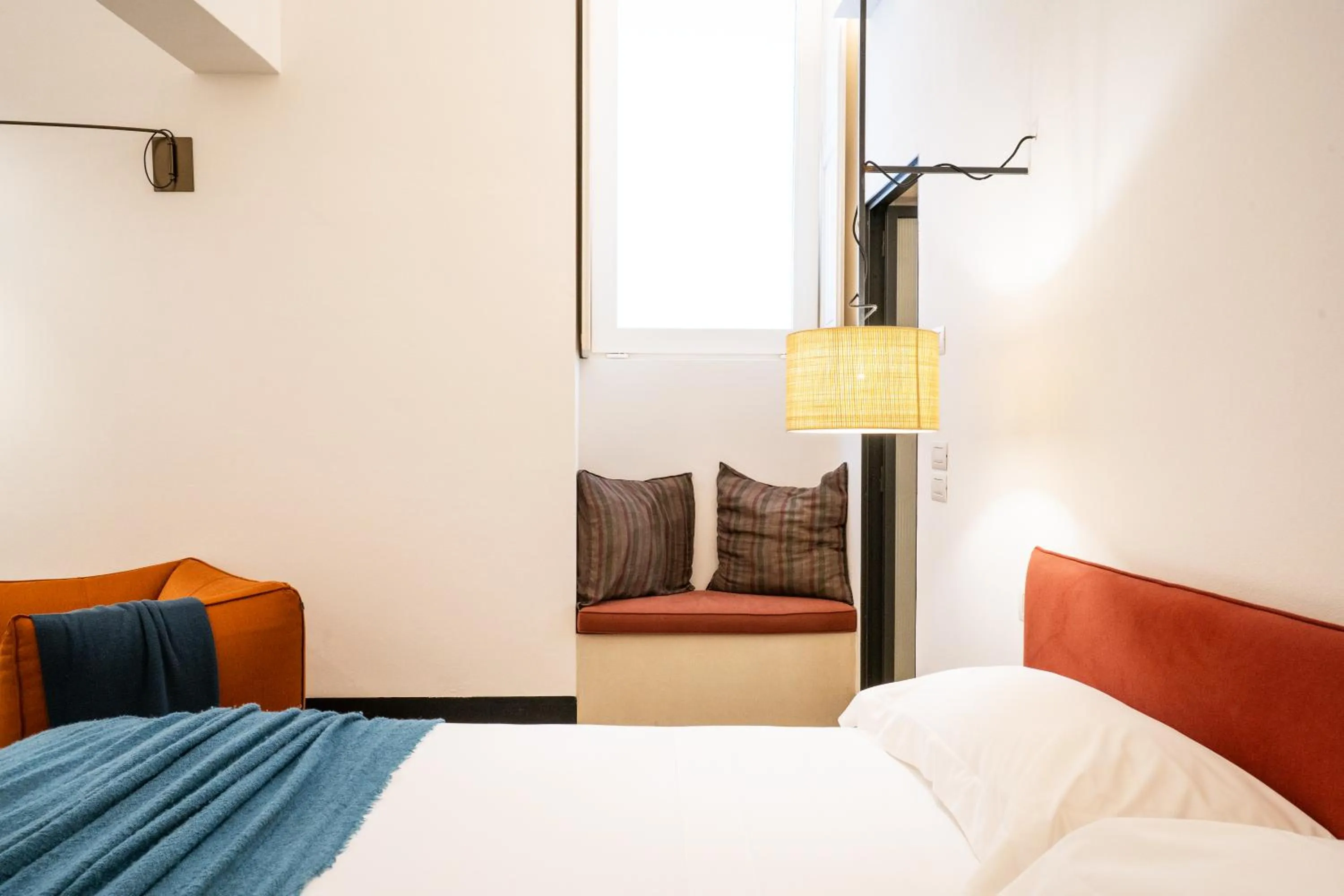 Seating area, Bed in Palazzo De Noha - Boutique Hotel