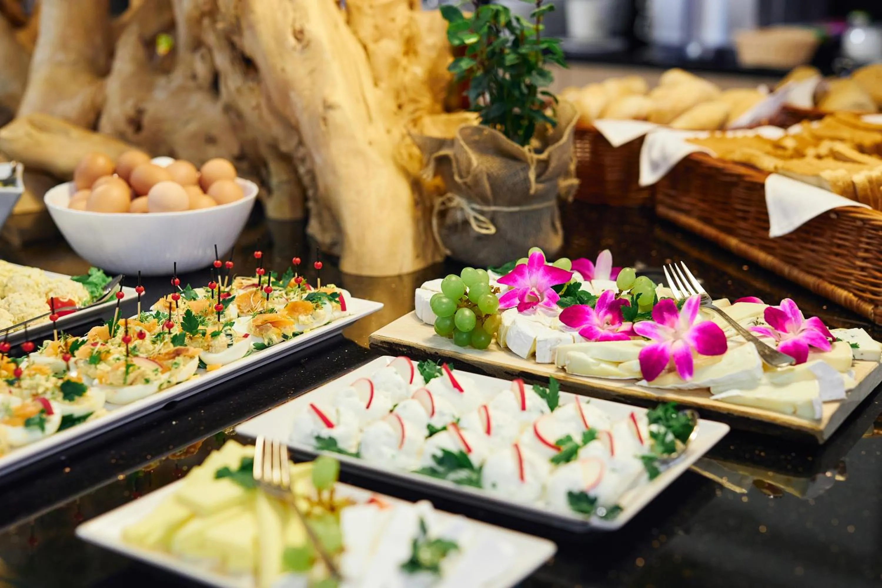 Buffet breakfast in West Baltic Resort Wellness & Spa