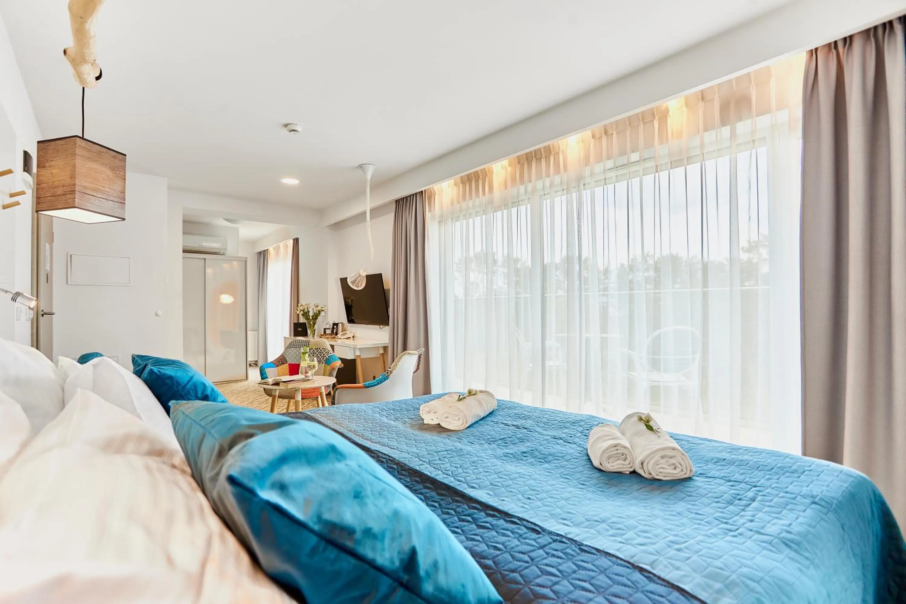 Bed in West Baltic Resort Wellness & Spa