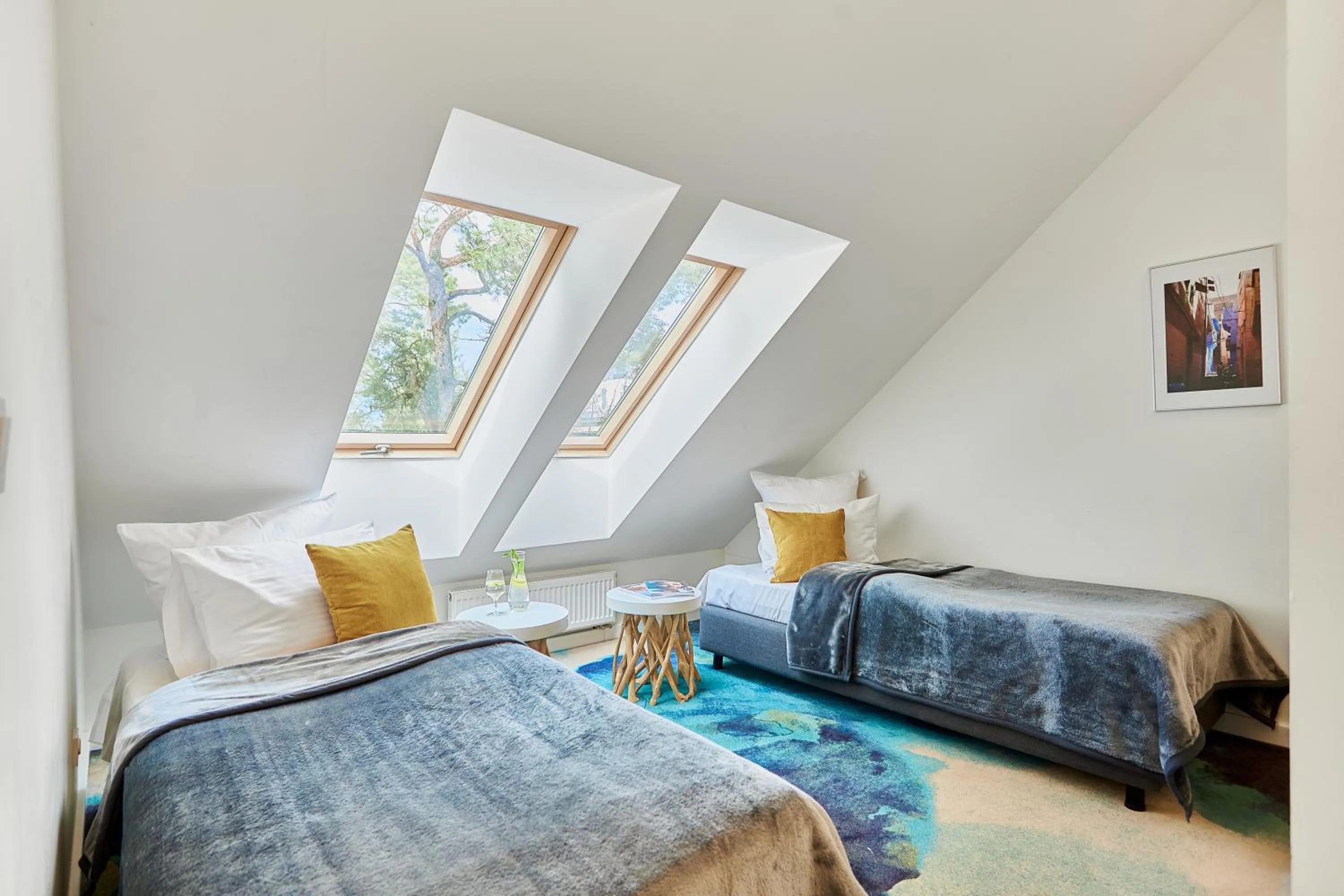 Bed in West Baltic Resort Wellness & Spa