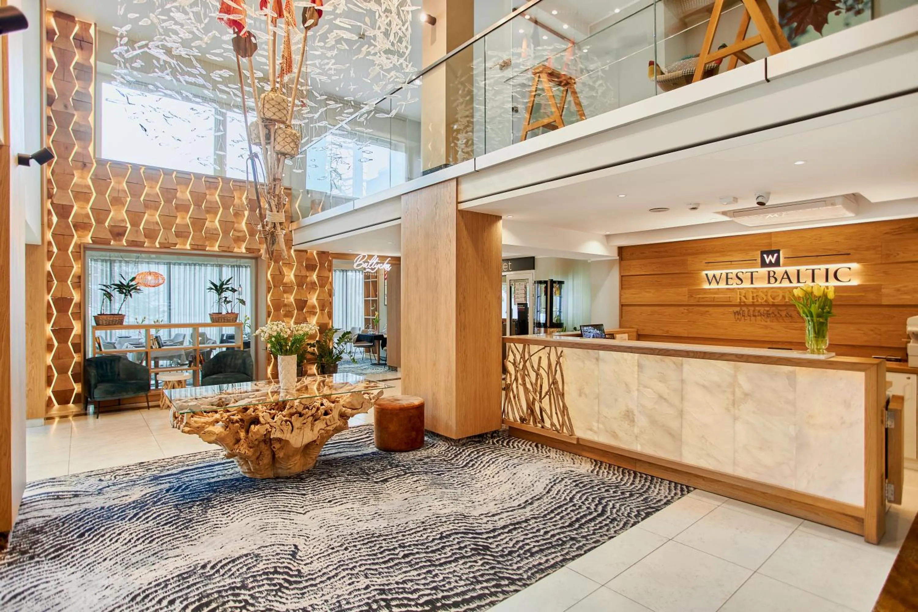 Lobby or reception in West Baltic Resort Wellness & Spa