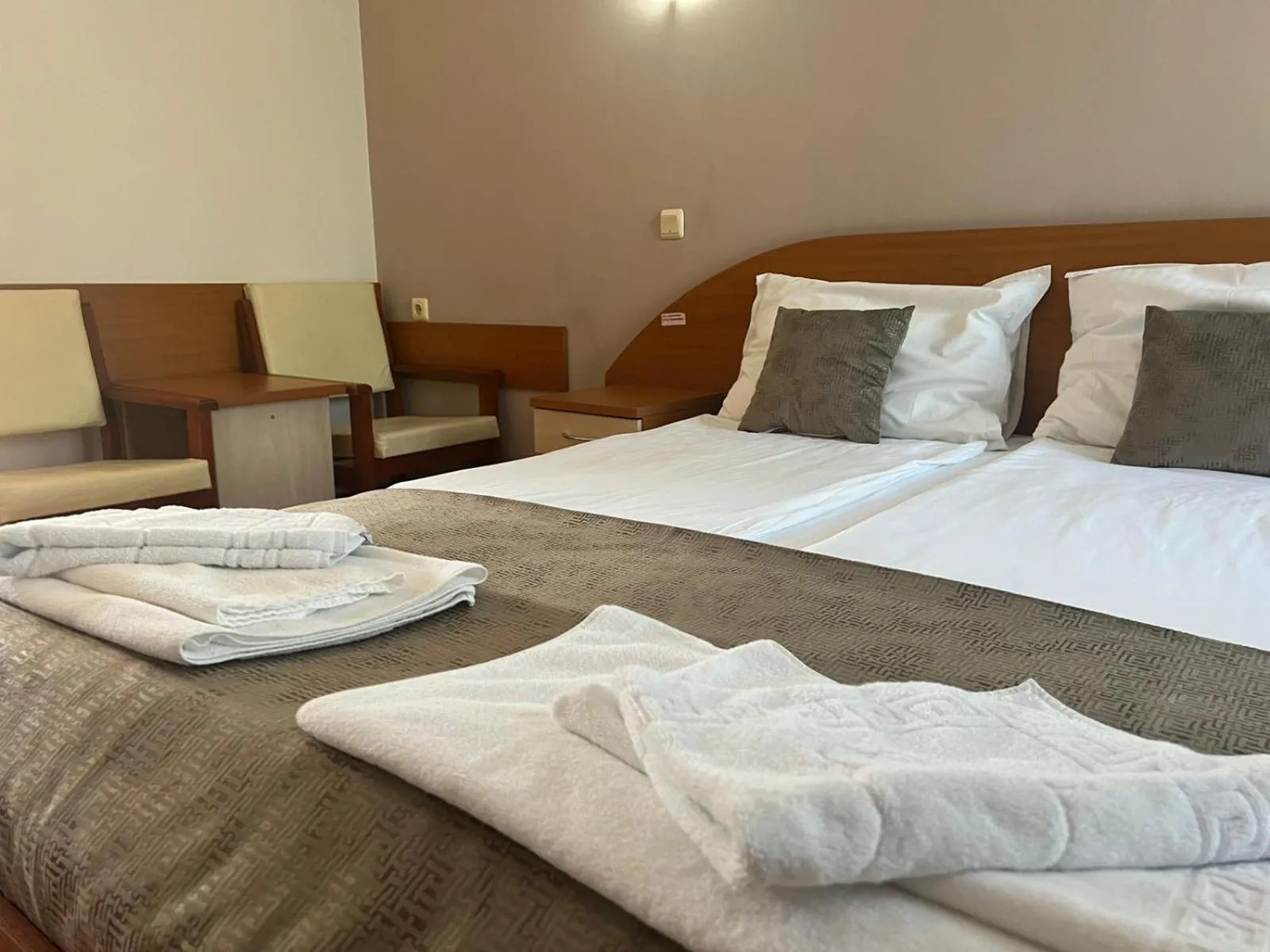 Bed in Hotel Violeta