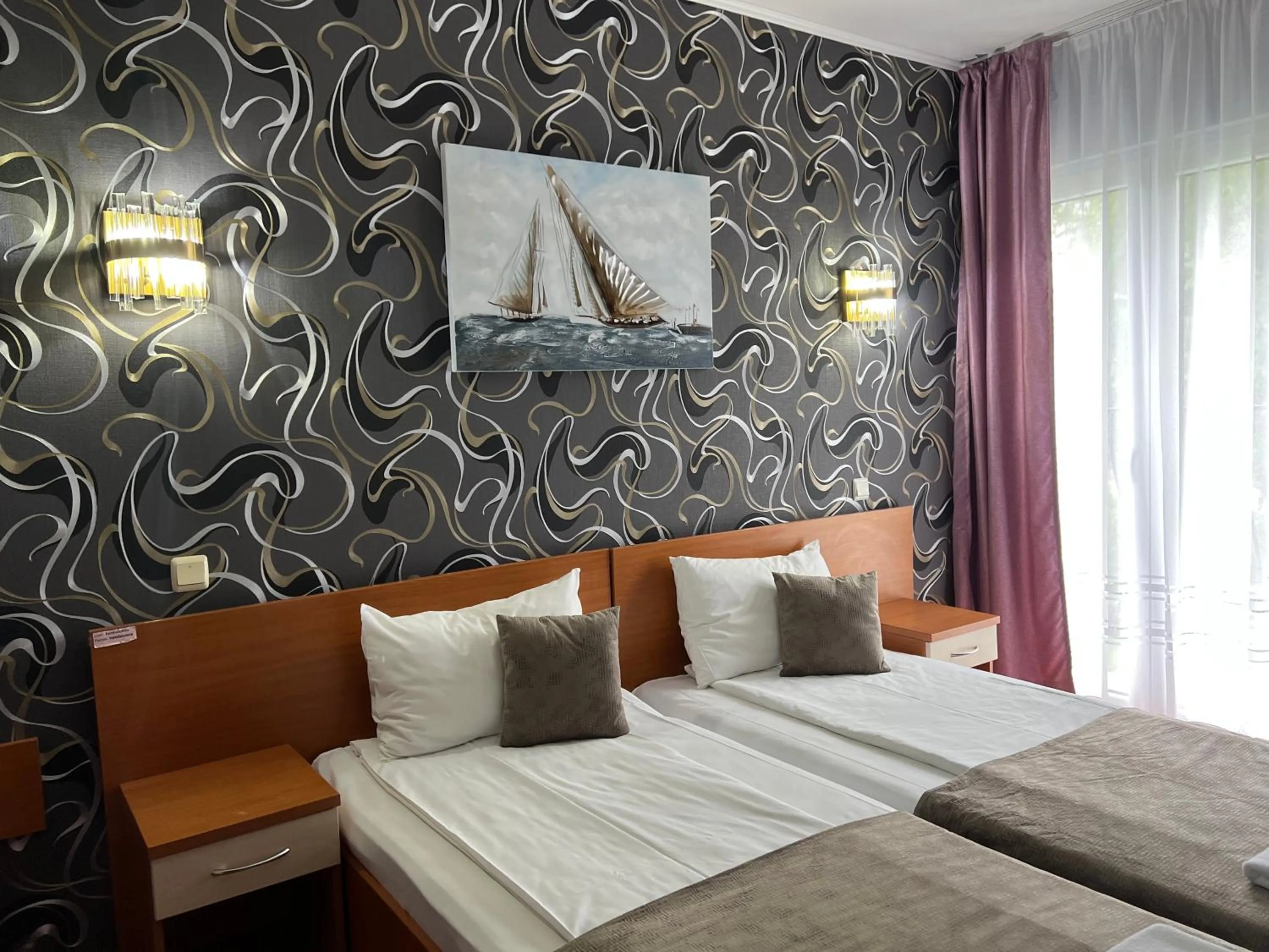 Bed in Hotel Violeta