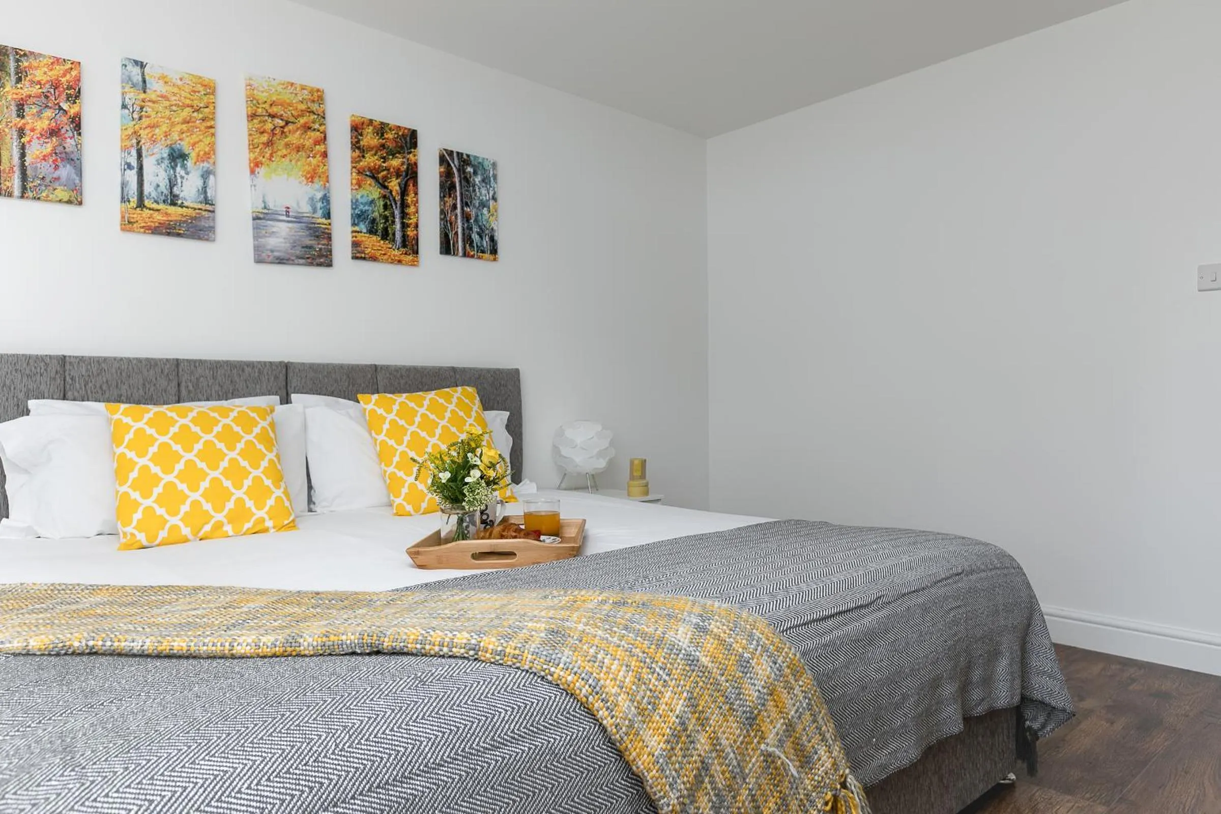 Bedroom in KVM - City Apartments - Contractors - Town Centre by KVM Stays