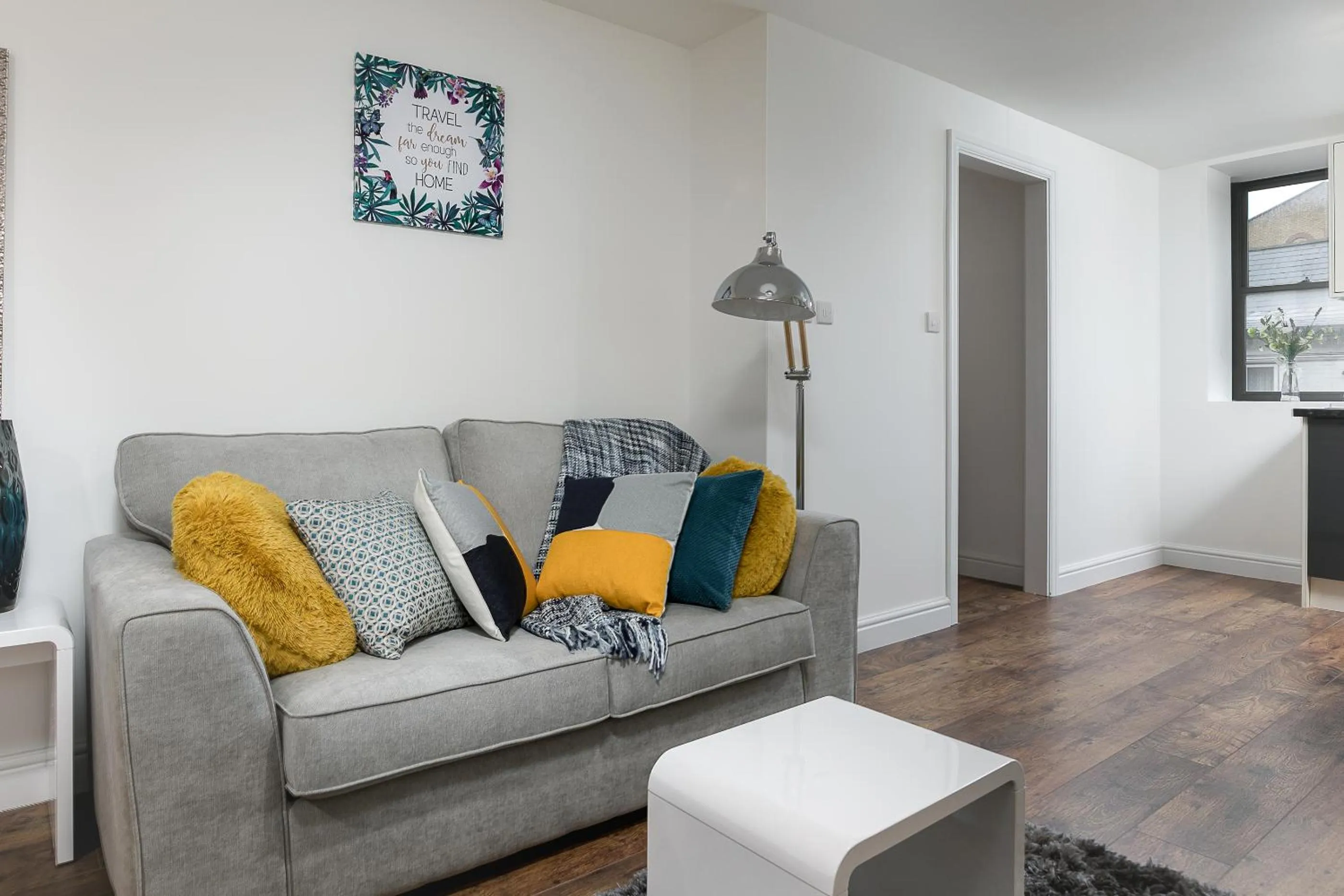 Living room in KVM - City Apartments - Contractors - Town Centre by KVM Stays