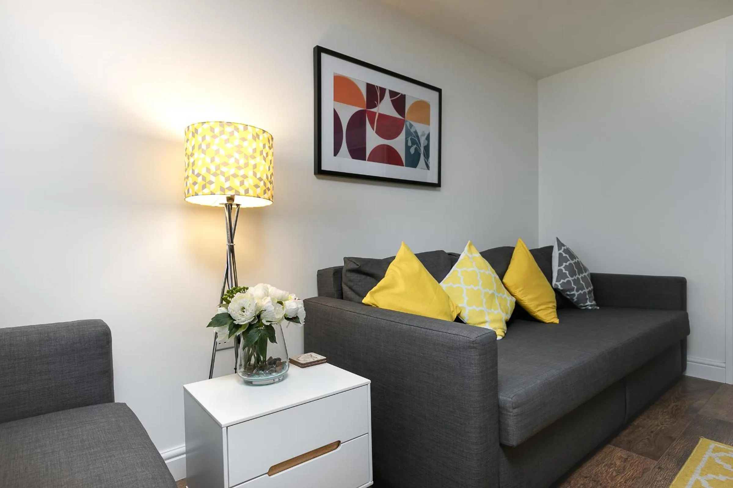 Living room in KVM - City Apartments - Contractors - Town Centre by KVM Stays