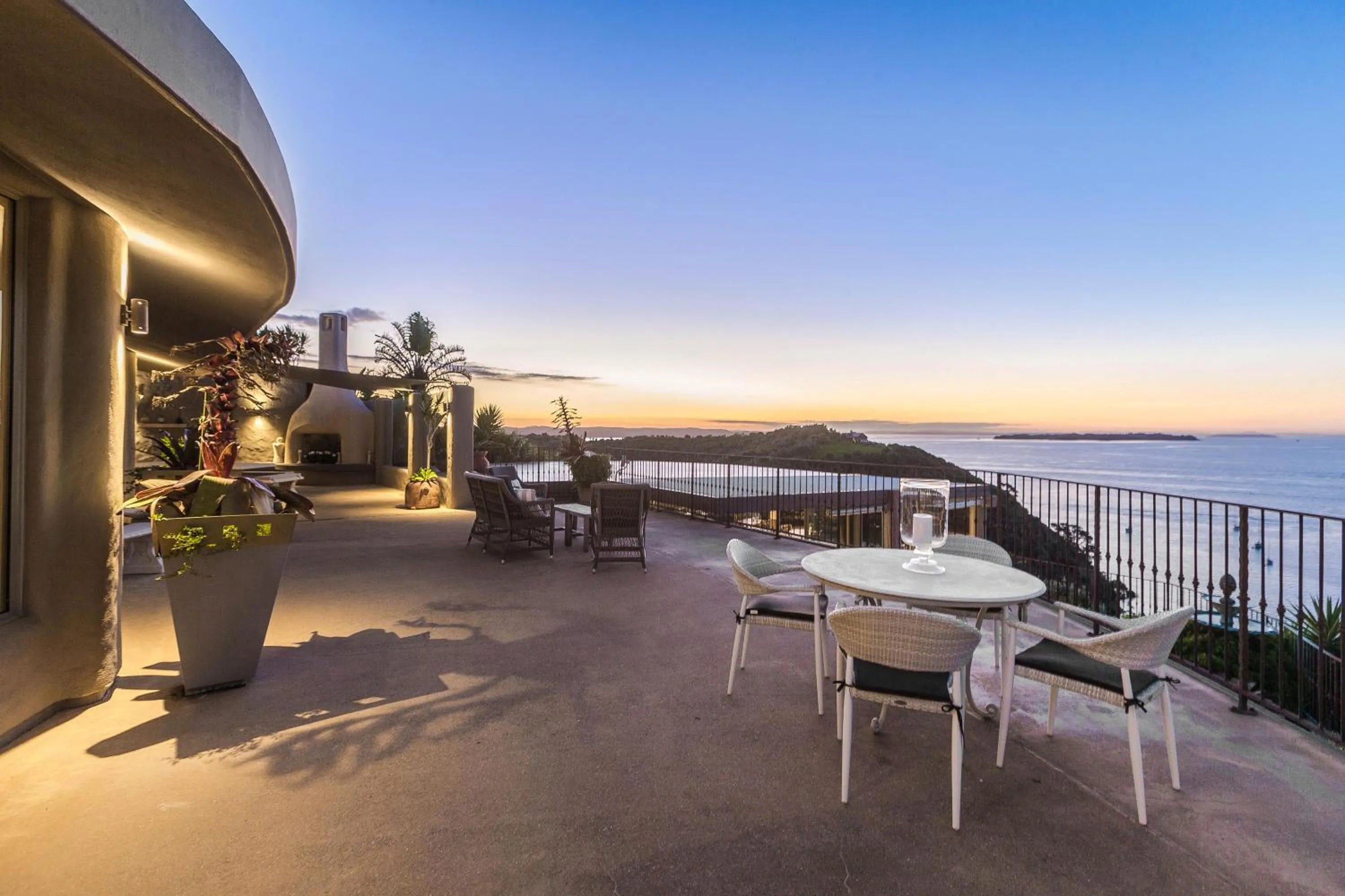 Patio in Delamore Lodge