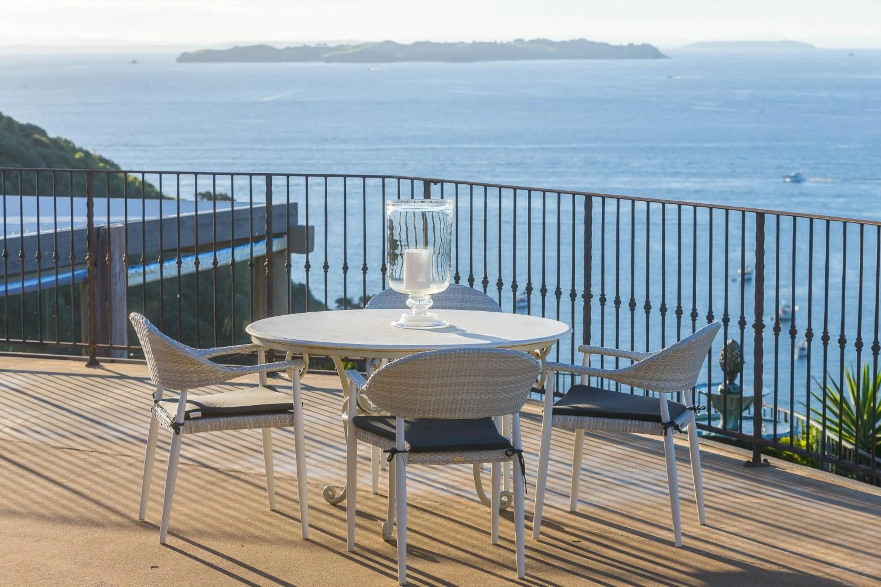 Patio in Delamore Lodge