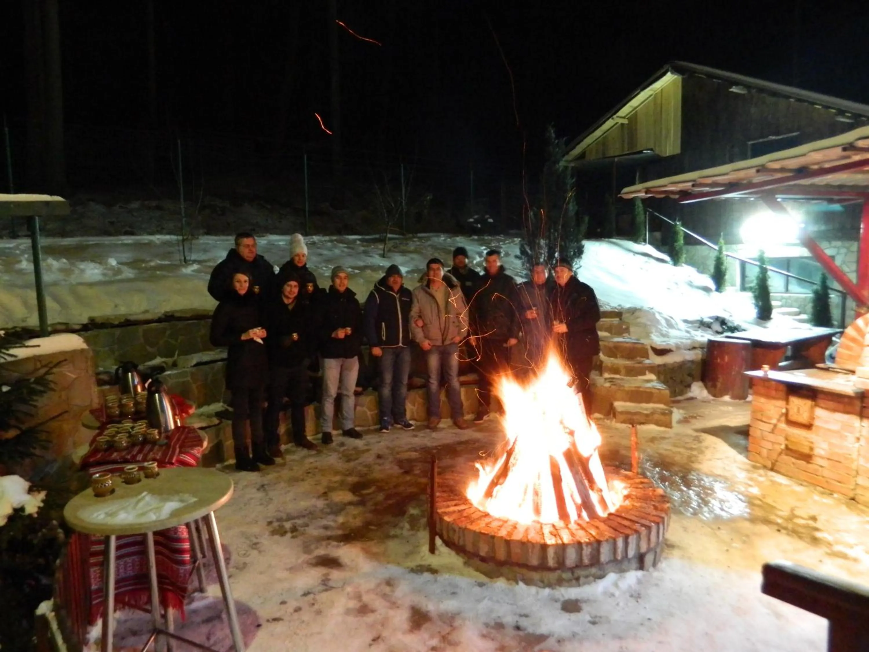 BBQ facilities in Hotel Cumpatu