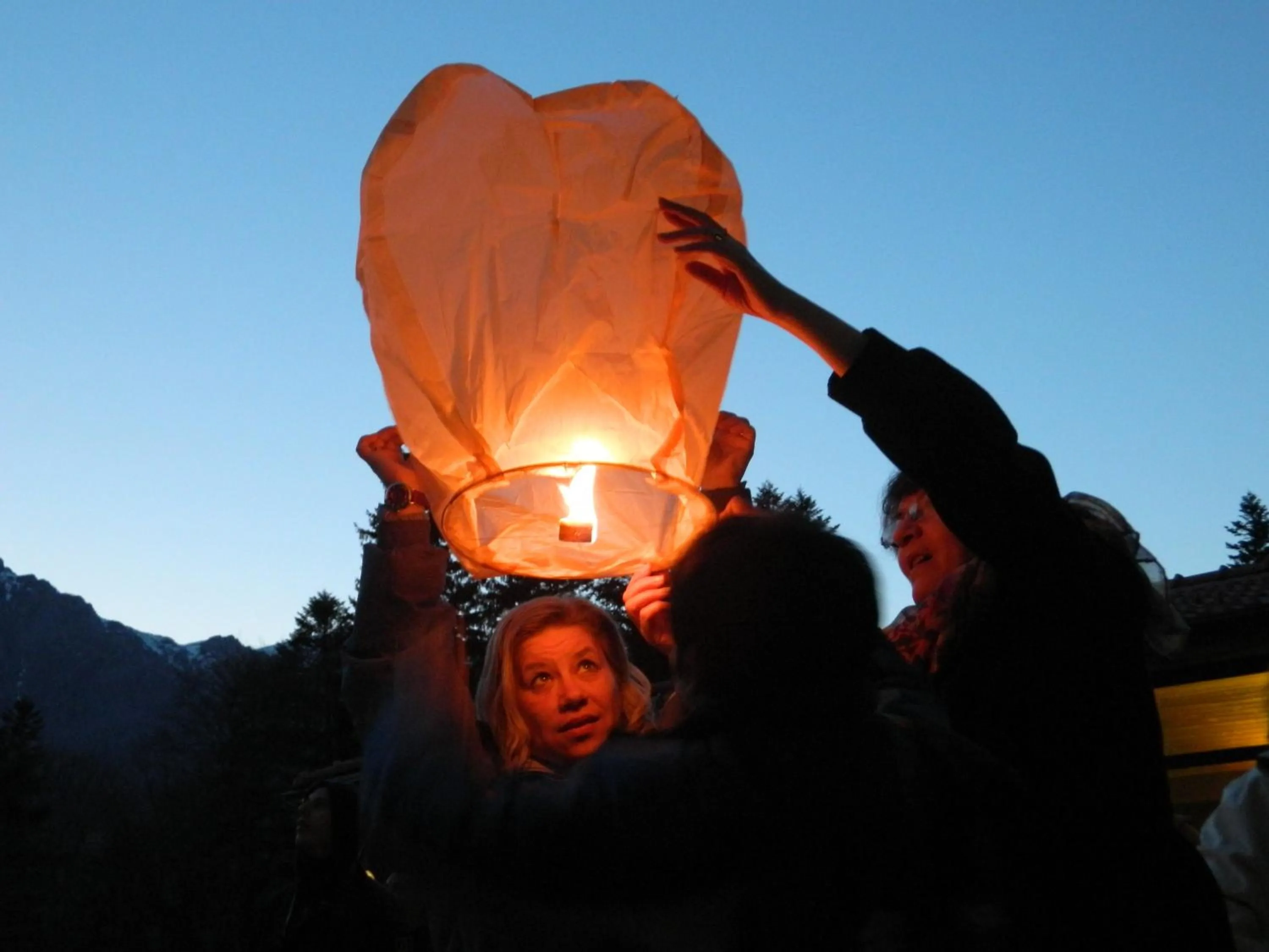 Mountain view in Hotel Cumpatu