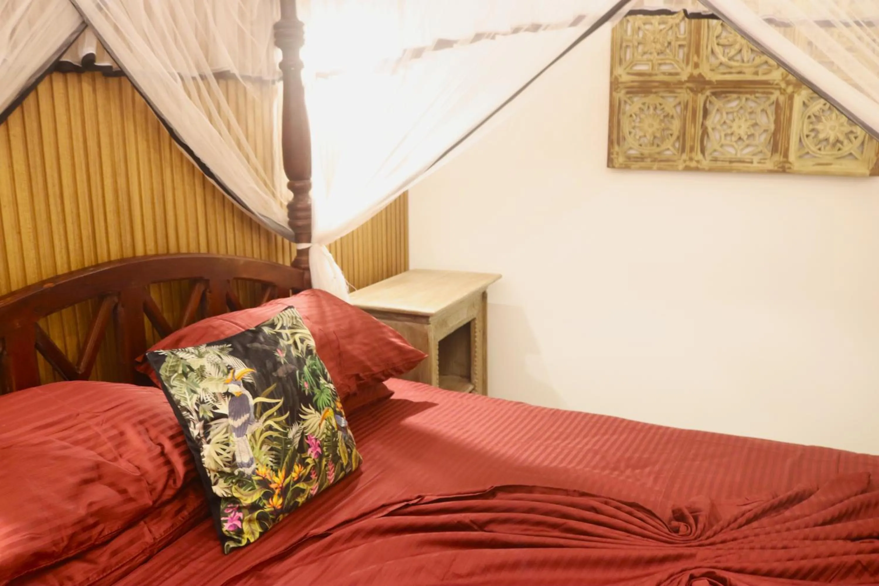 Bed in The Spice House Mirissa