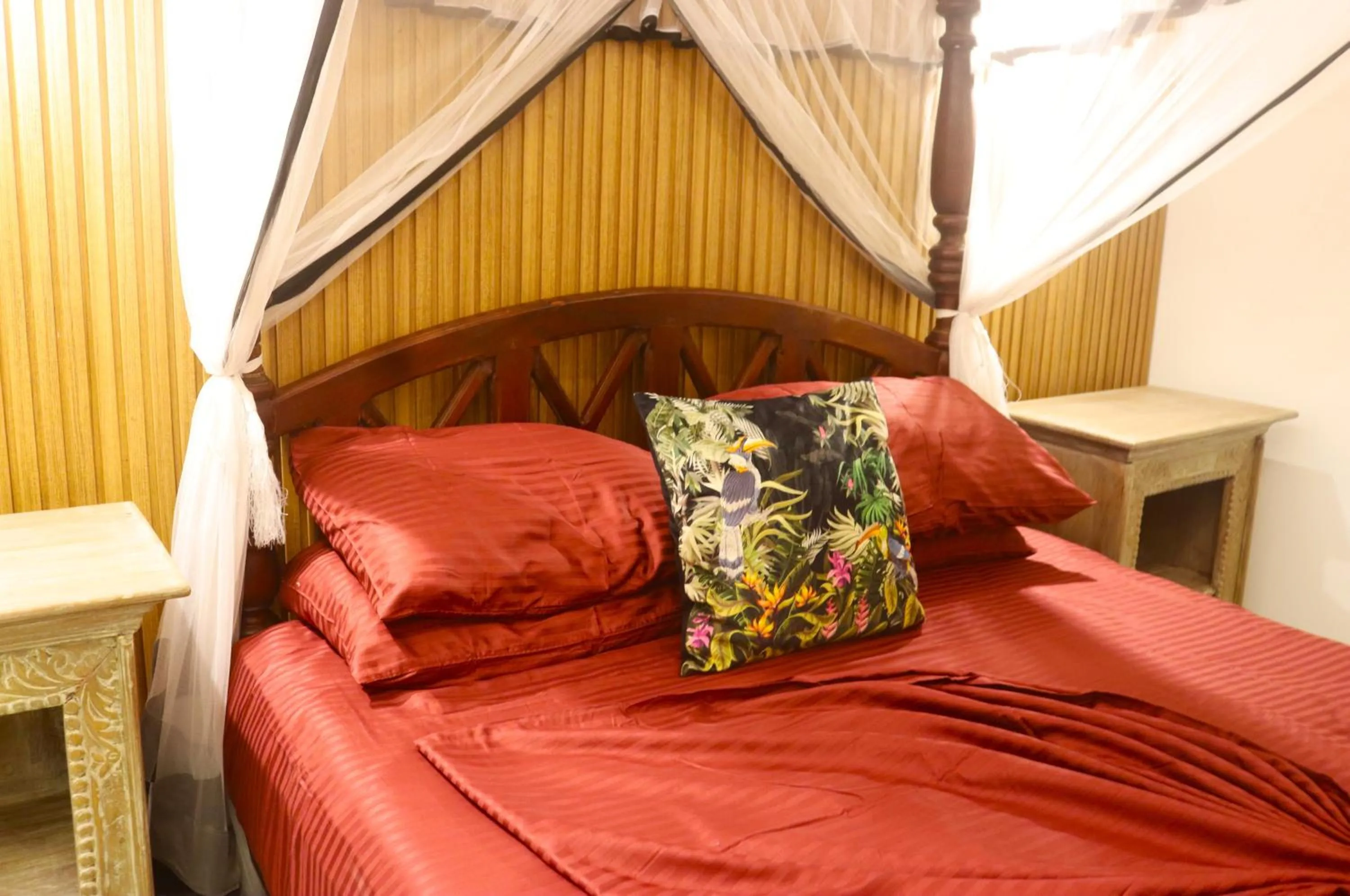 Bed in The Spice House Mirissa