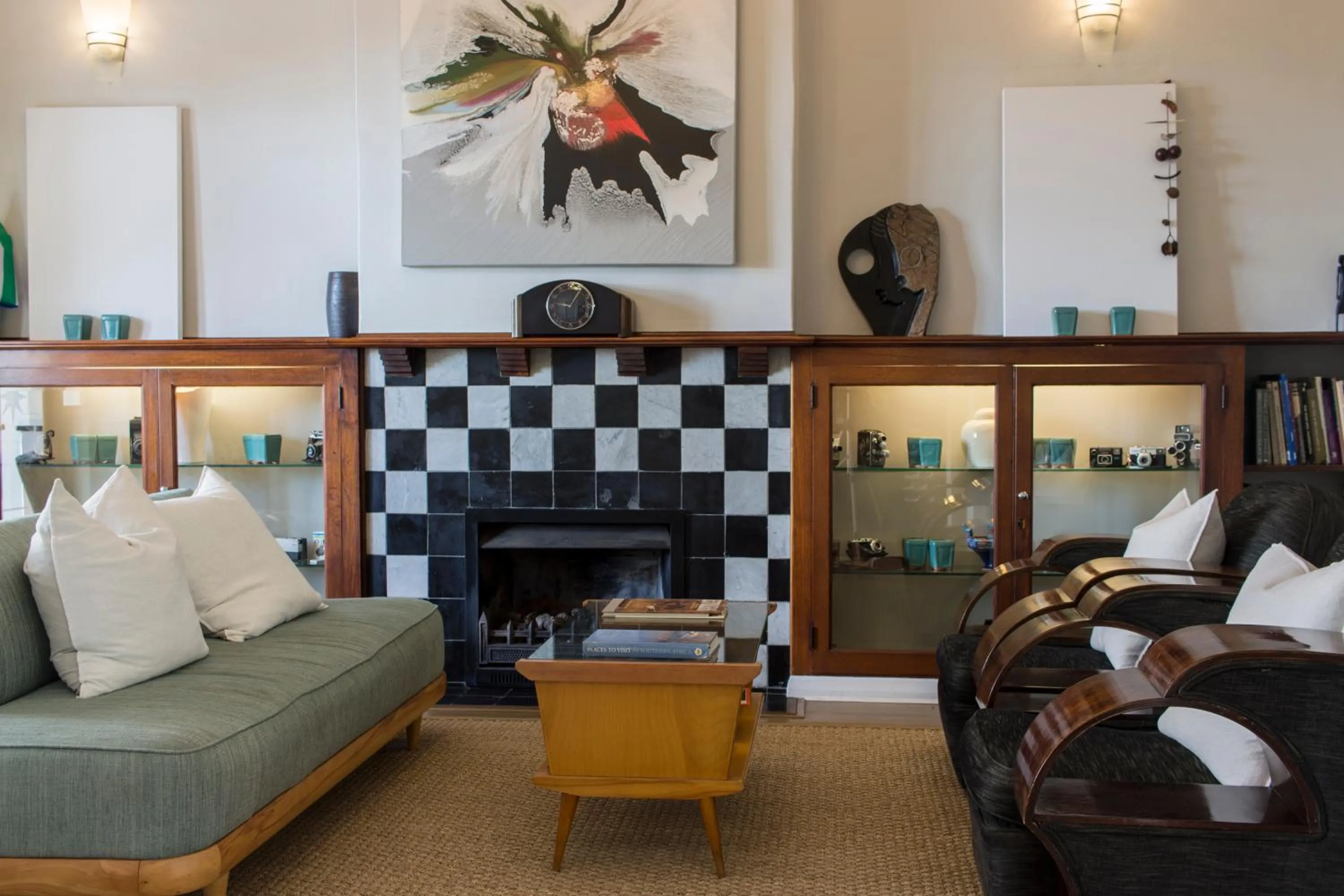 Communal lounge/ TV room in Head South Lodge