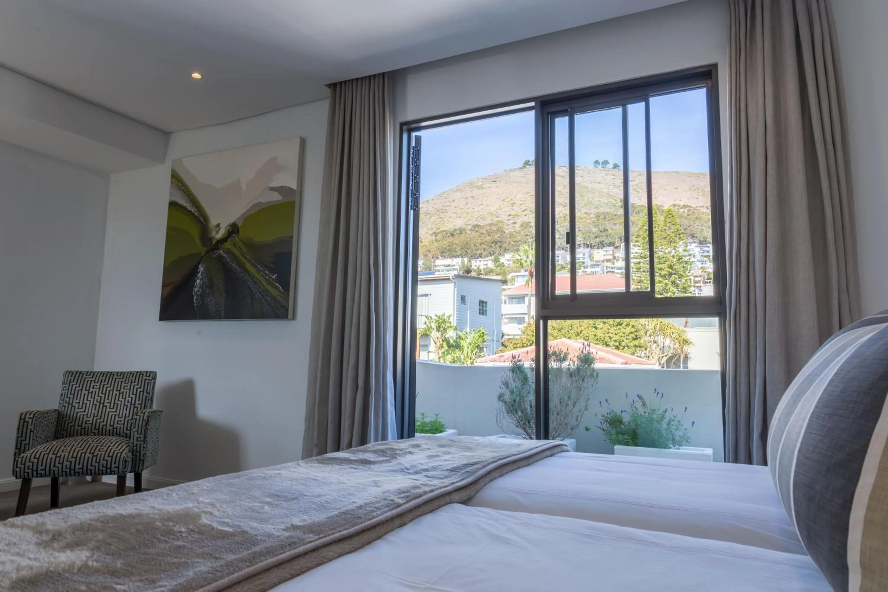 Bedroom, Bed in Head South Lodge