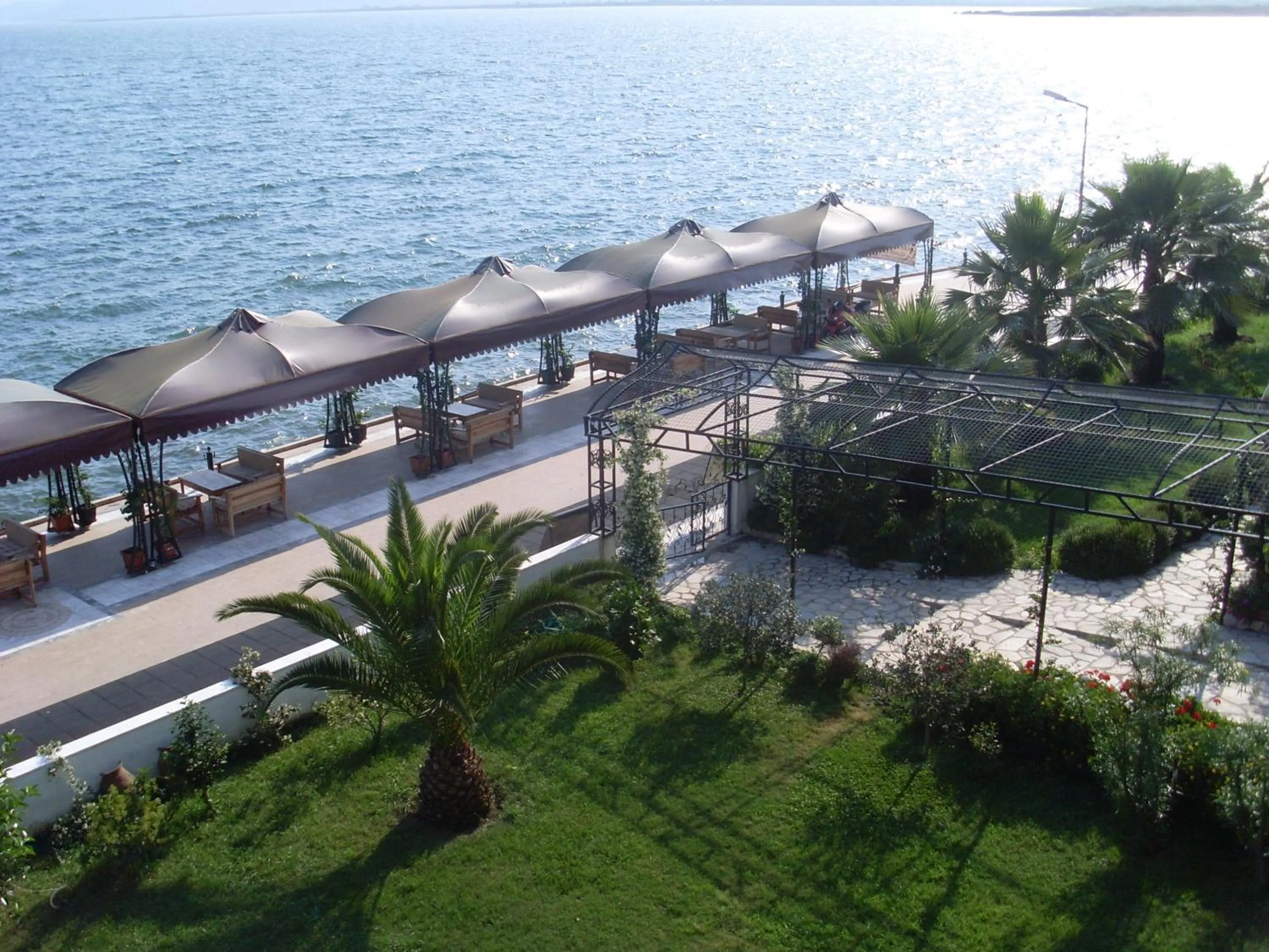 Facade/entrance in Kaunos Hotel