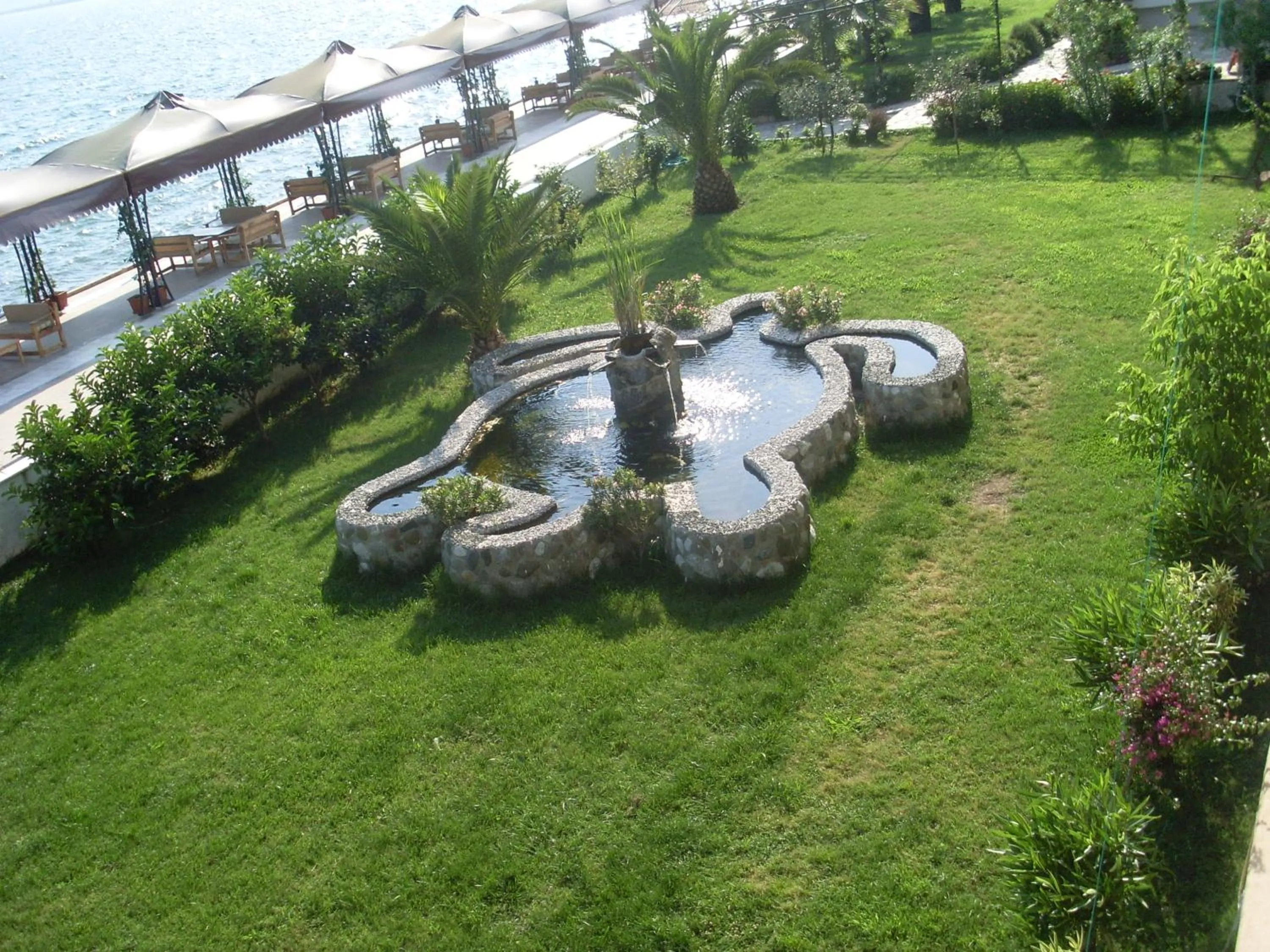 Garden view in Kaunos Hotel