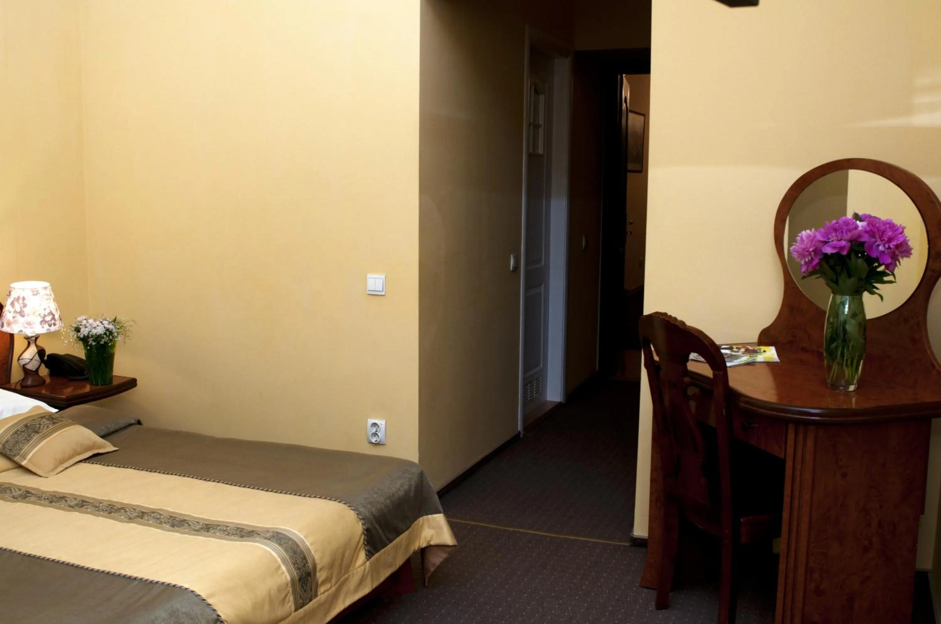 Decorative detail, Bed in Wien Hotel