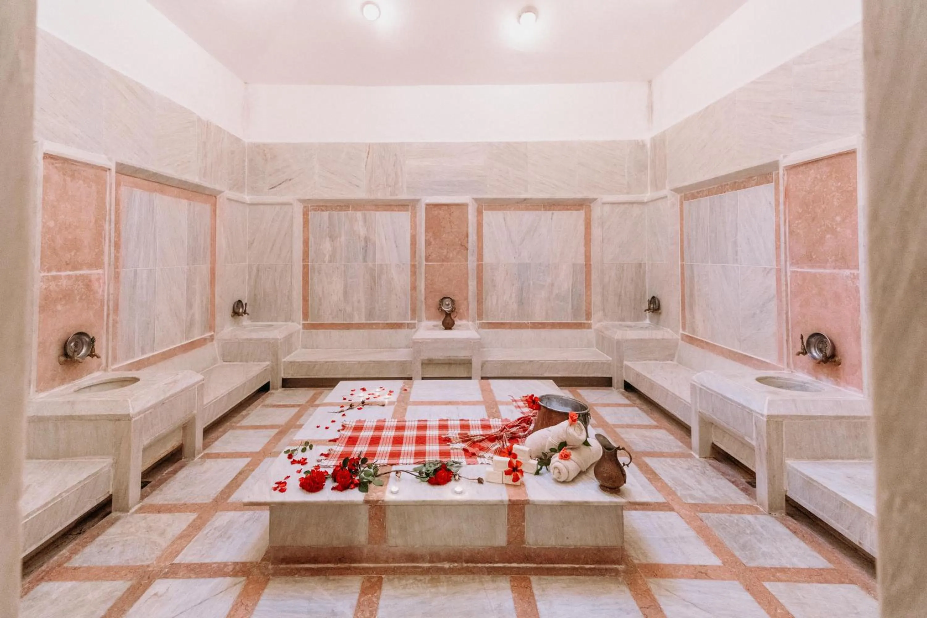 Public Bath in Club Tuana Fethiye - All Inclusive