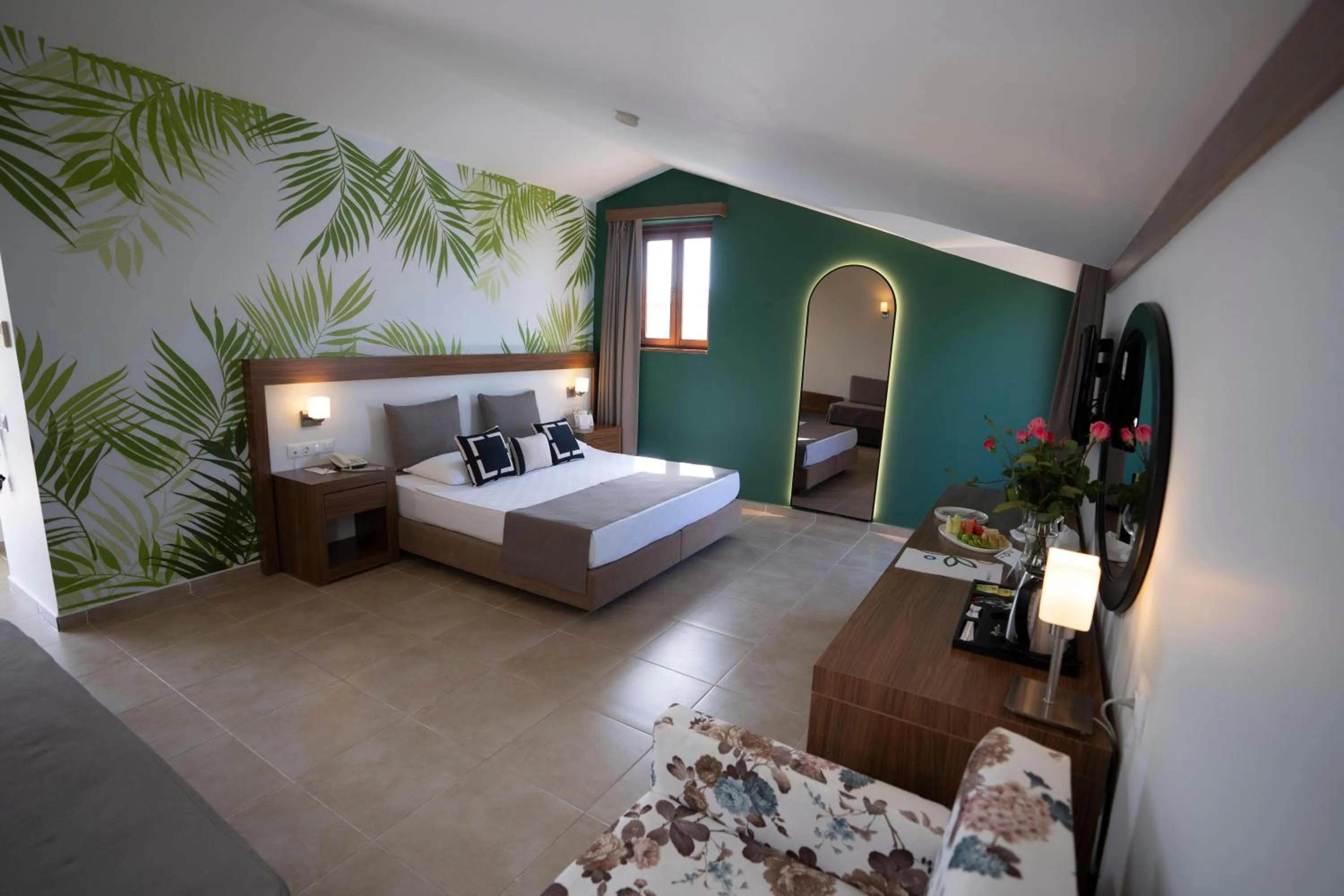 Photo of the whole room, Bed in Club Tuana Fethiye - All Inclusive