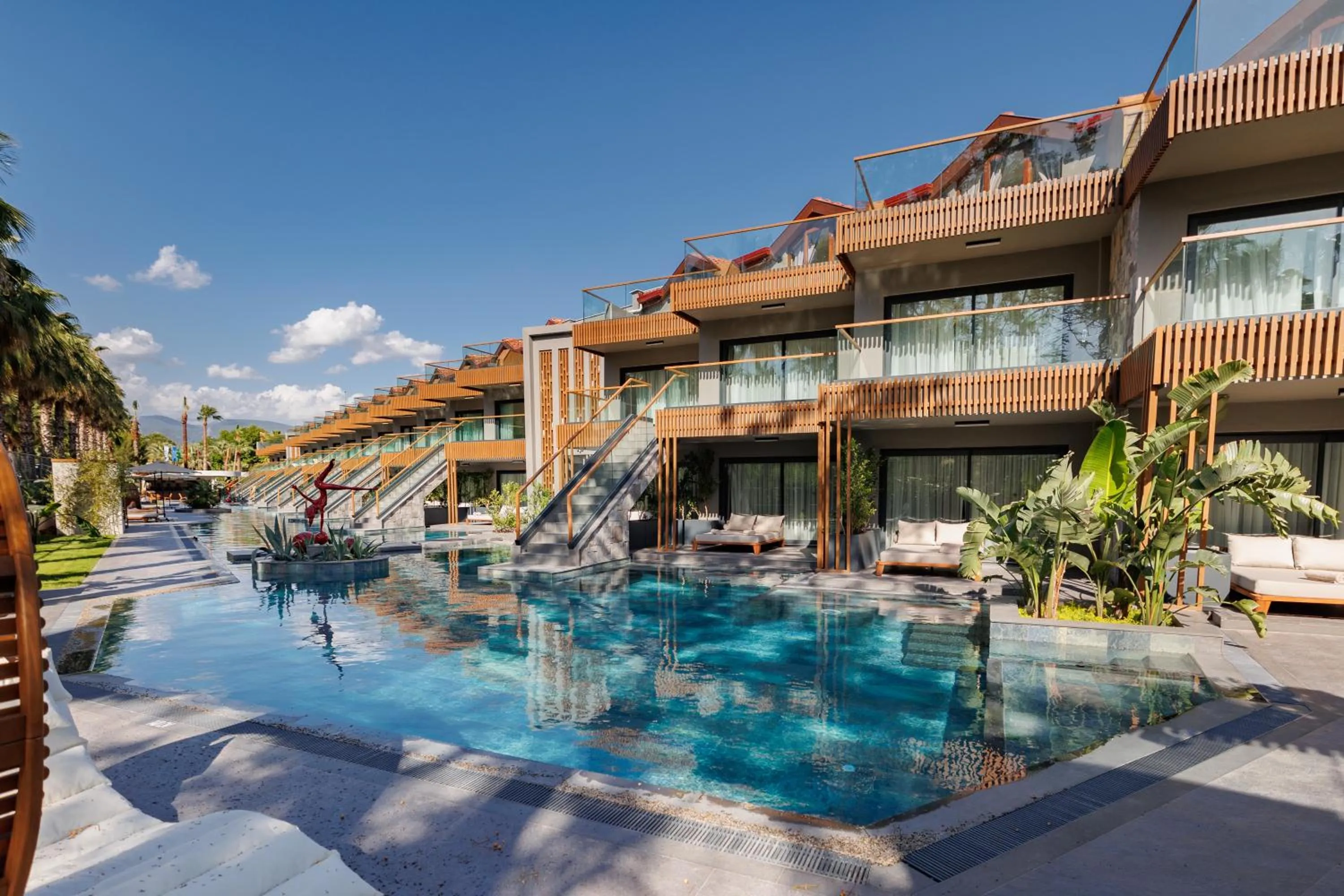 Property building in Club Tuana Fethiye - All Inclusive
