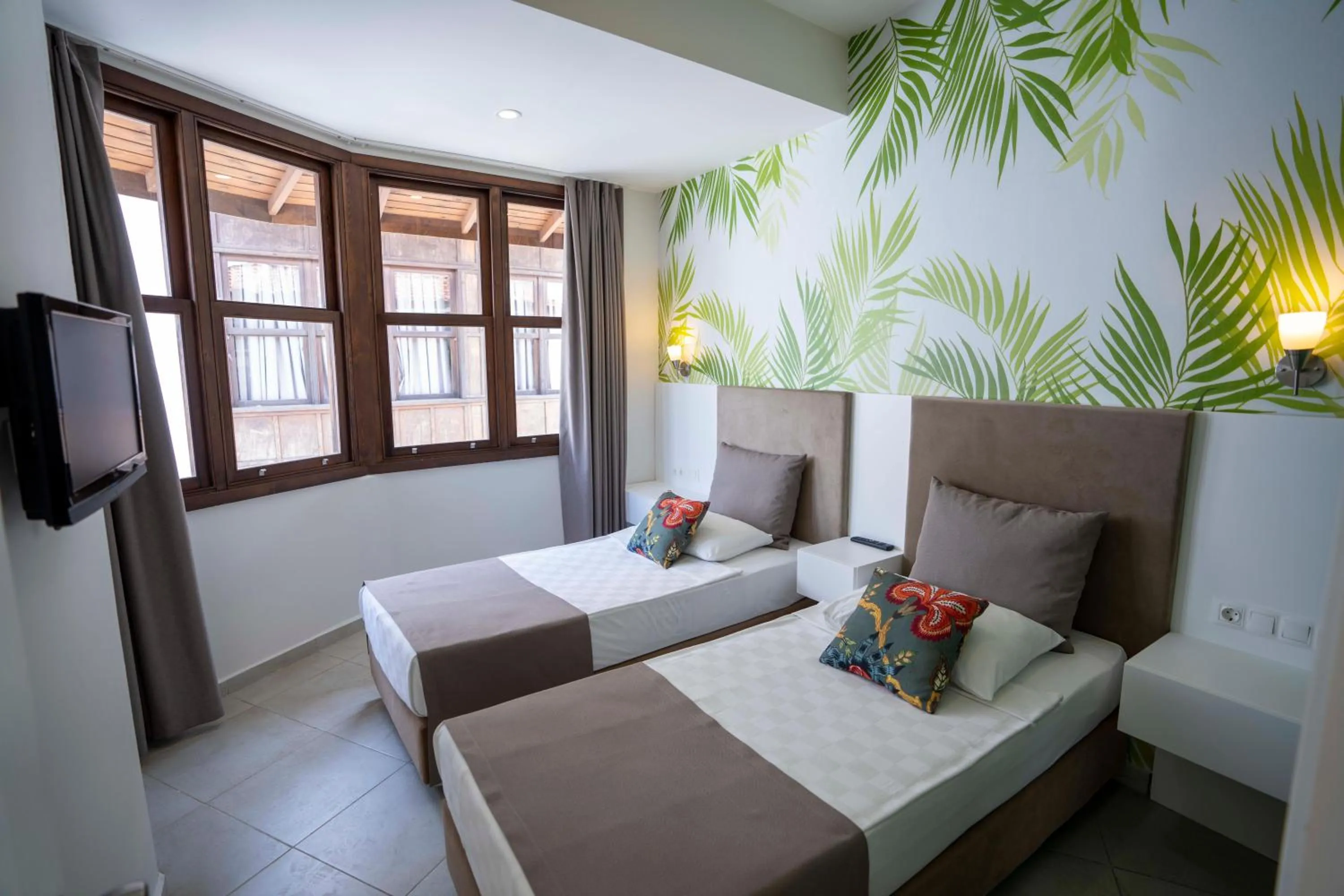 Photo of the whole room, Bed in Club Tuana Fethiye - All Inclusive