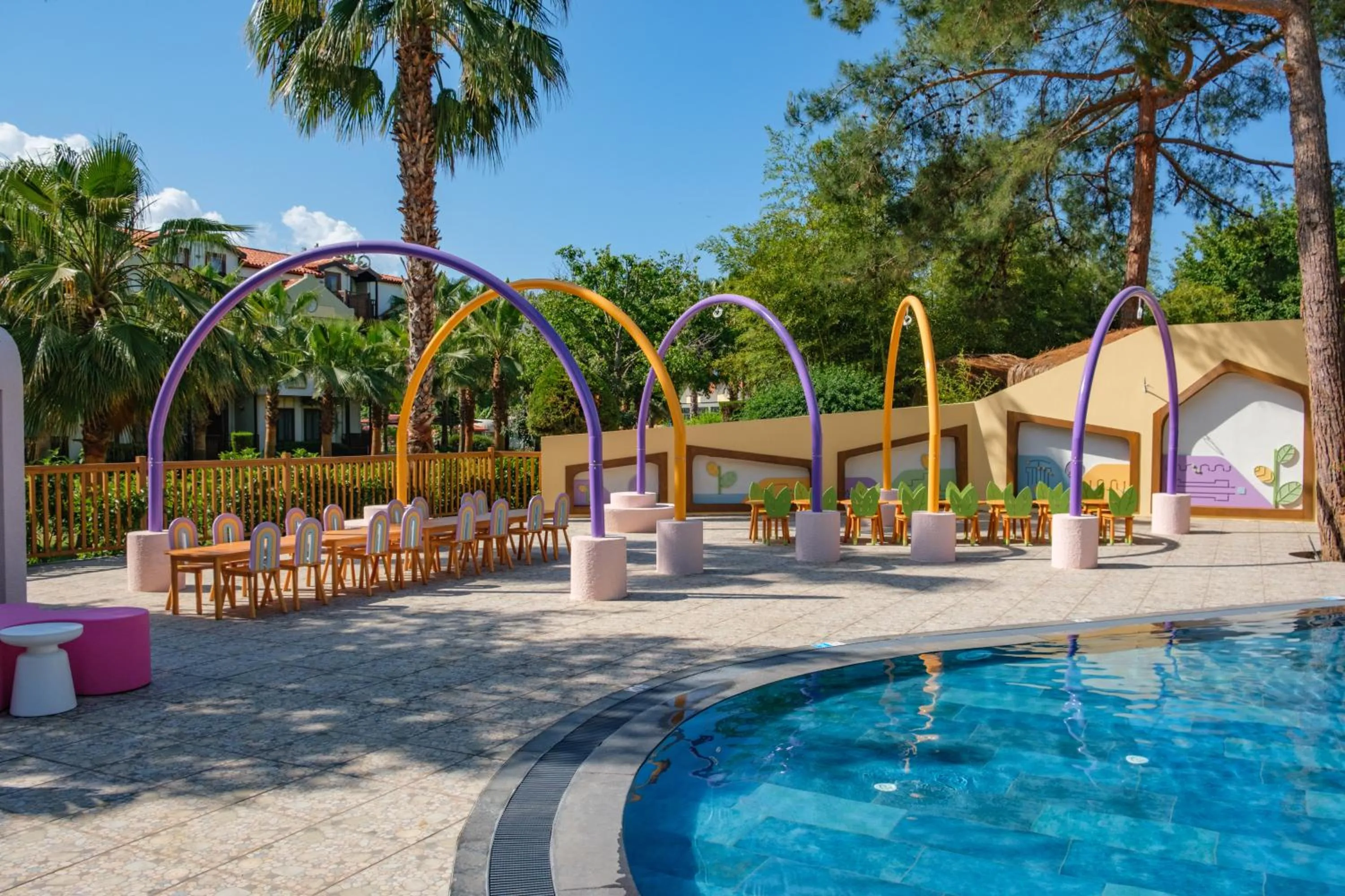Aqua park in Club Tuana Fethiye - All Inclusive