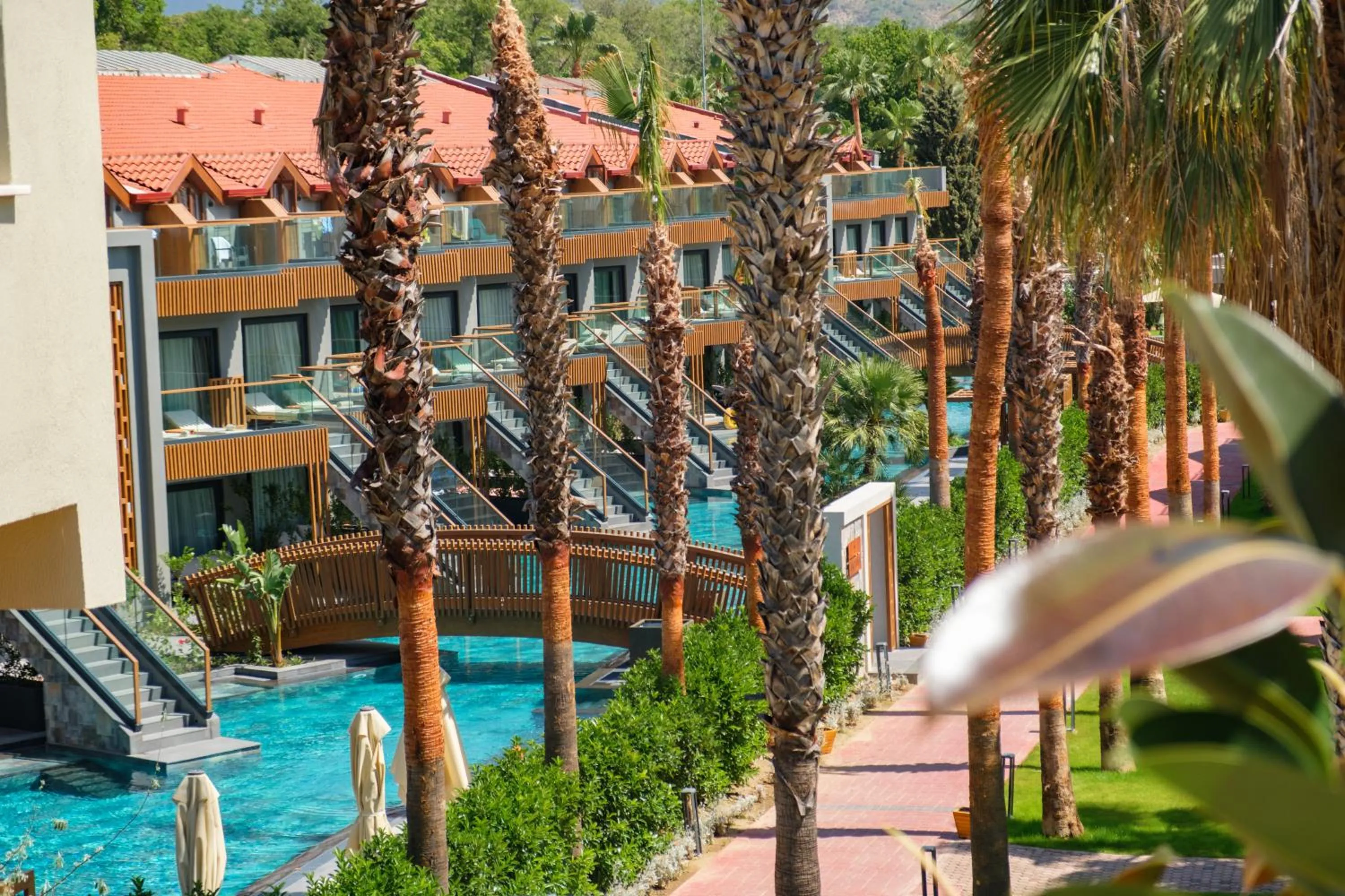 Property building in Club Tuana Fethiye - All Inclusive