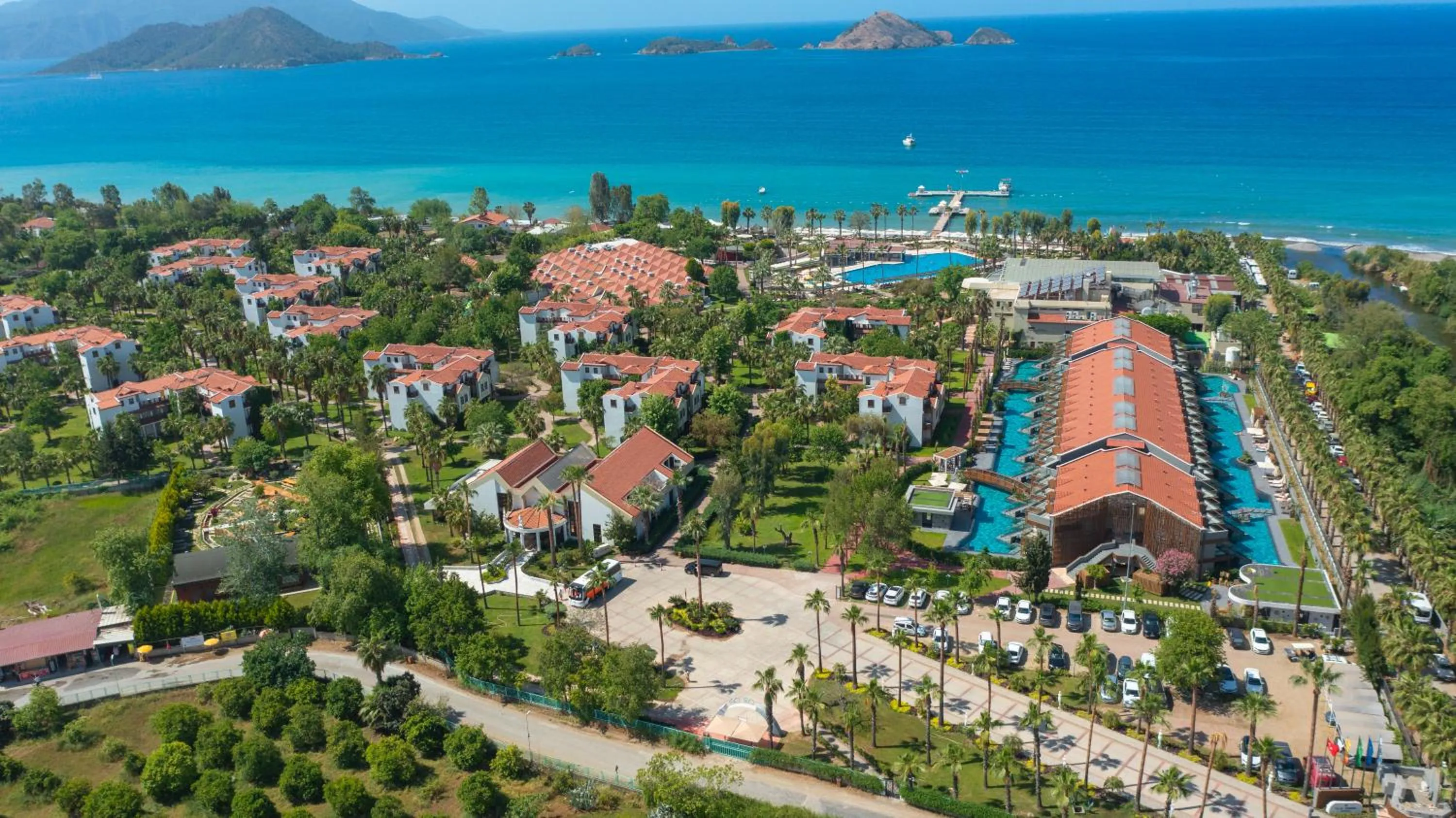 Property building in Club Tuana Fethiye - All Inclusive