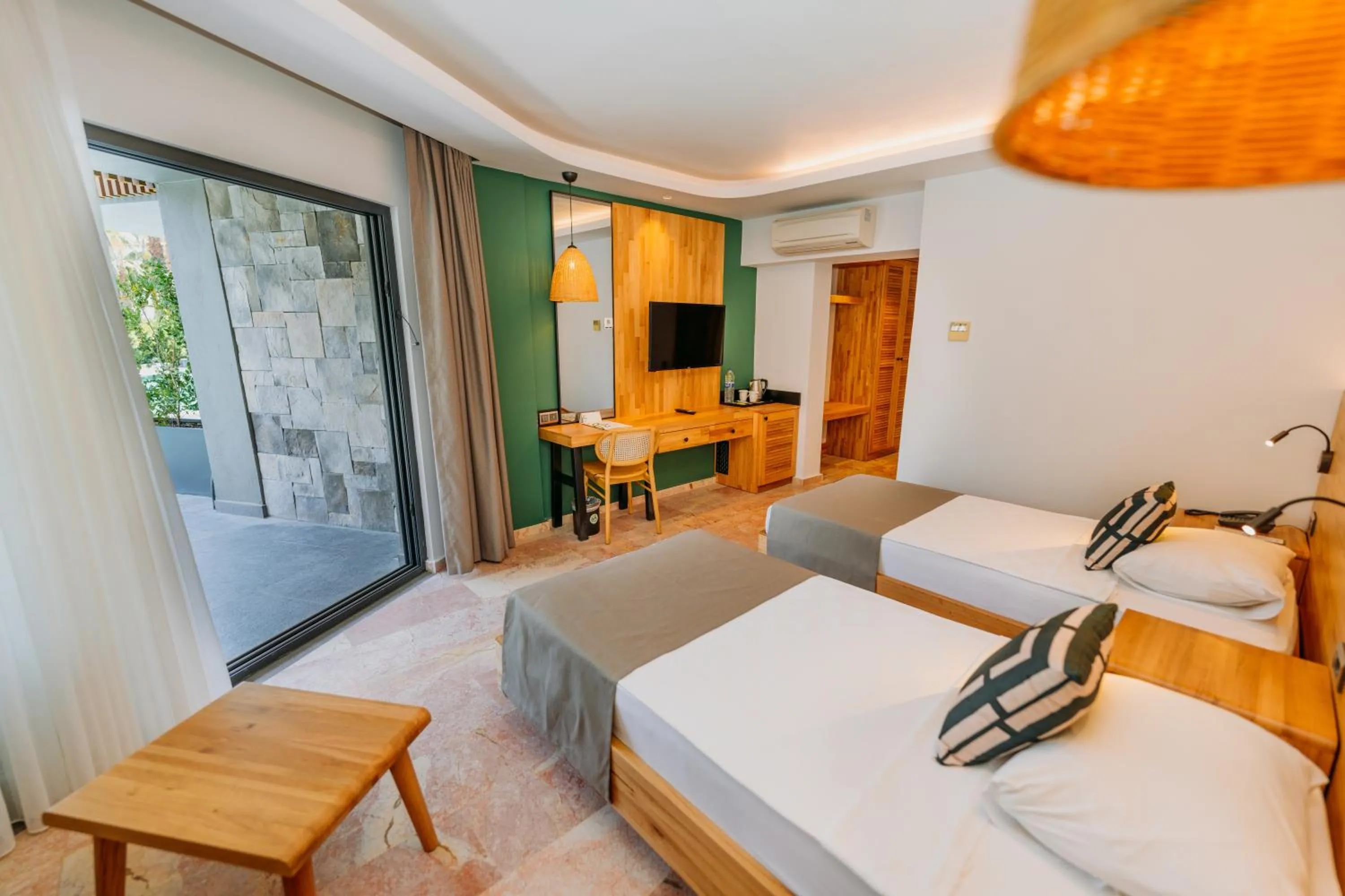 Bed in Club Tuana Fethiye - All Inclusive