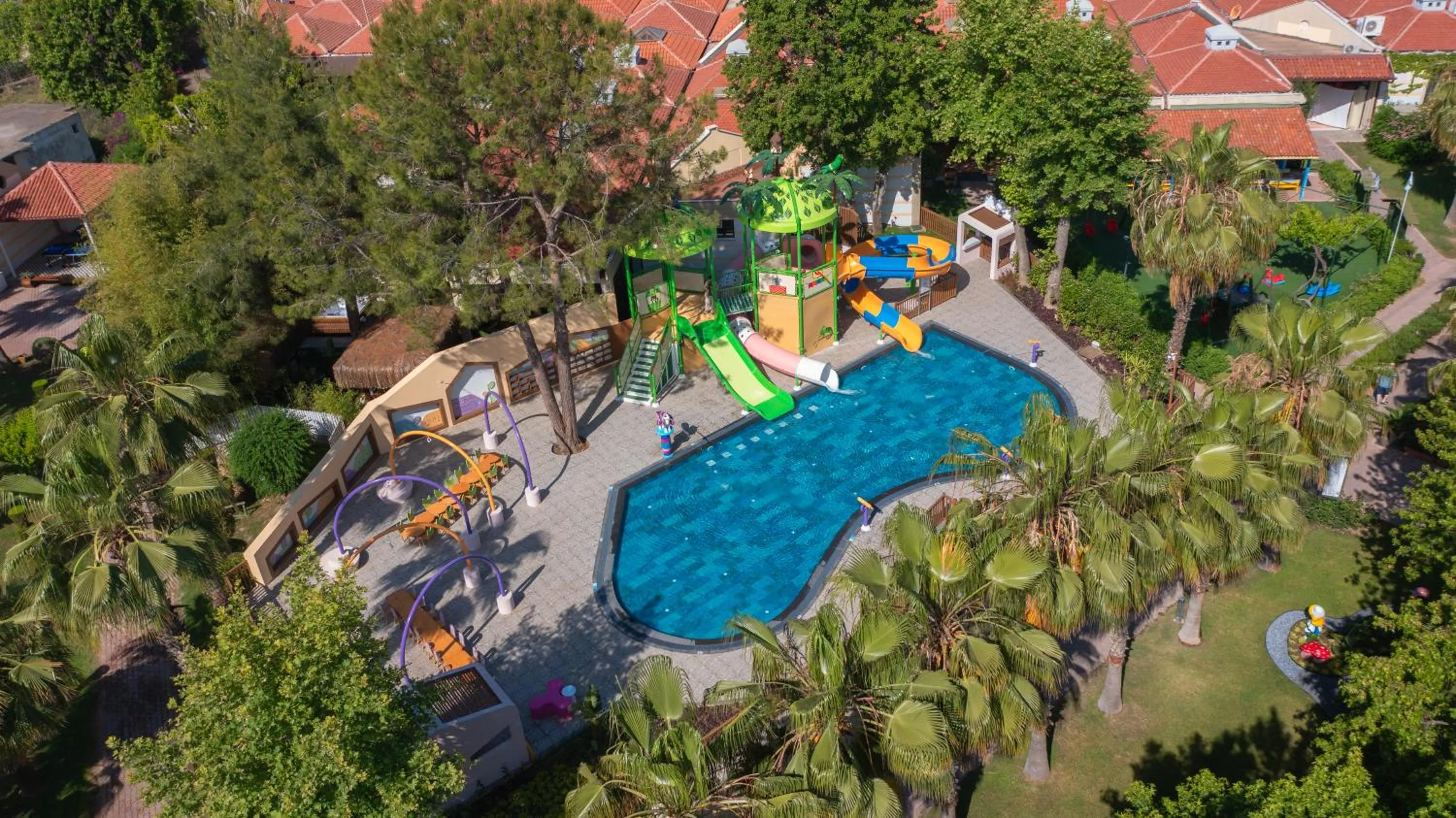 Aqua park in Club Tuana Fethiye - All Inclusive