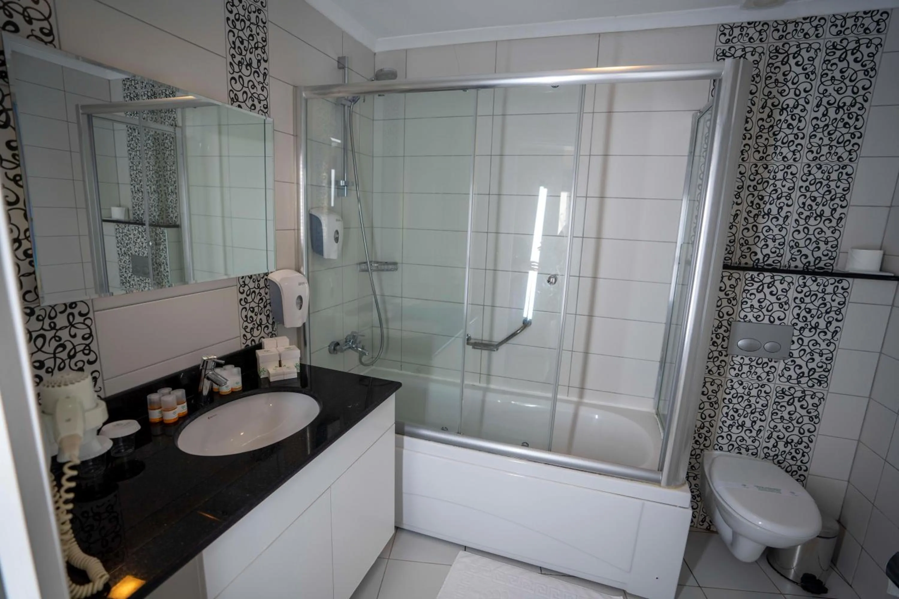 Bathroom in Club Tuana Fethiye - All Inclusive