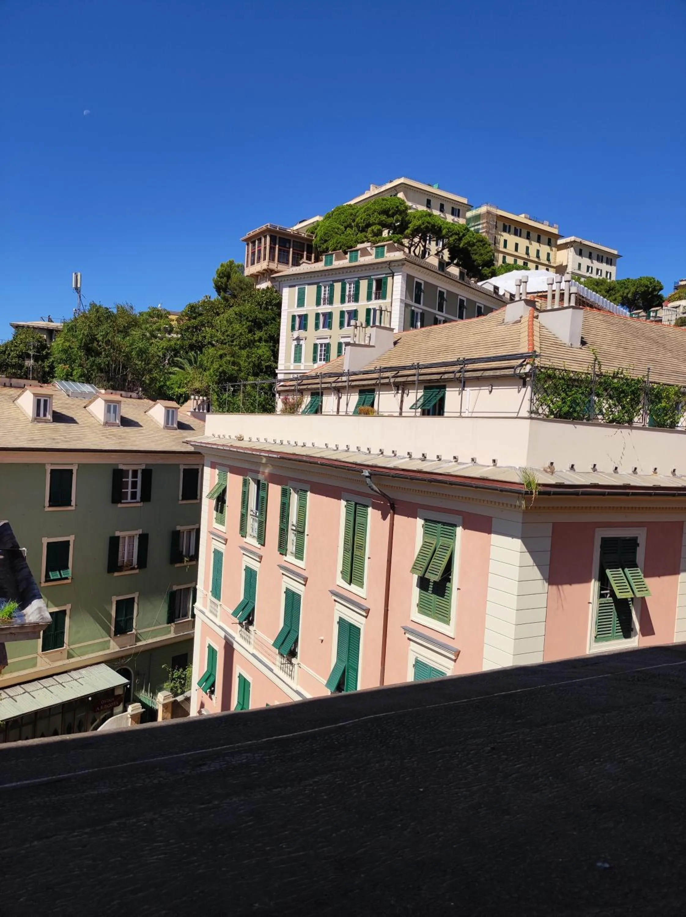 City view in Albergo Caffaro