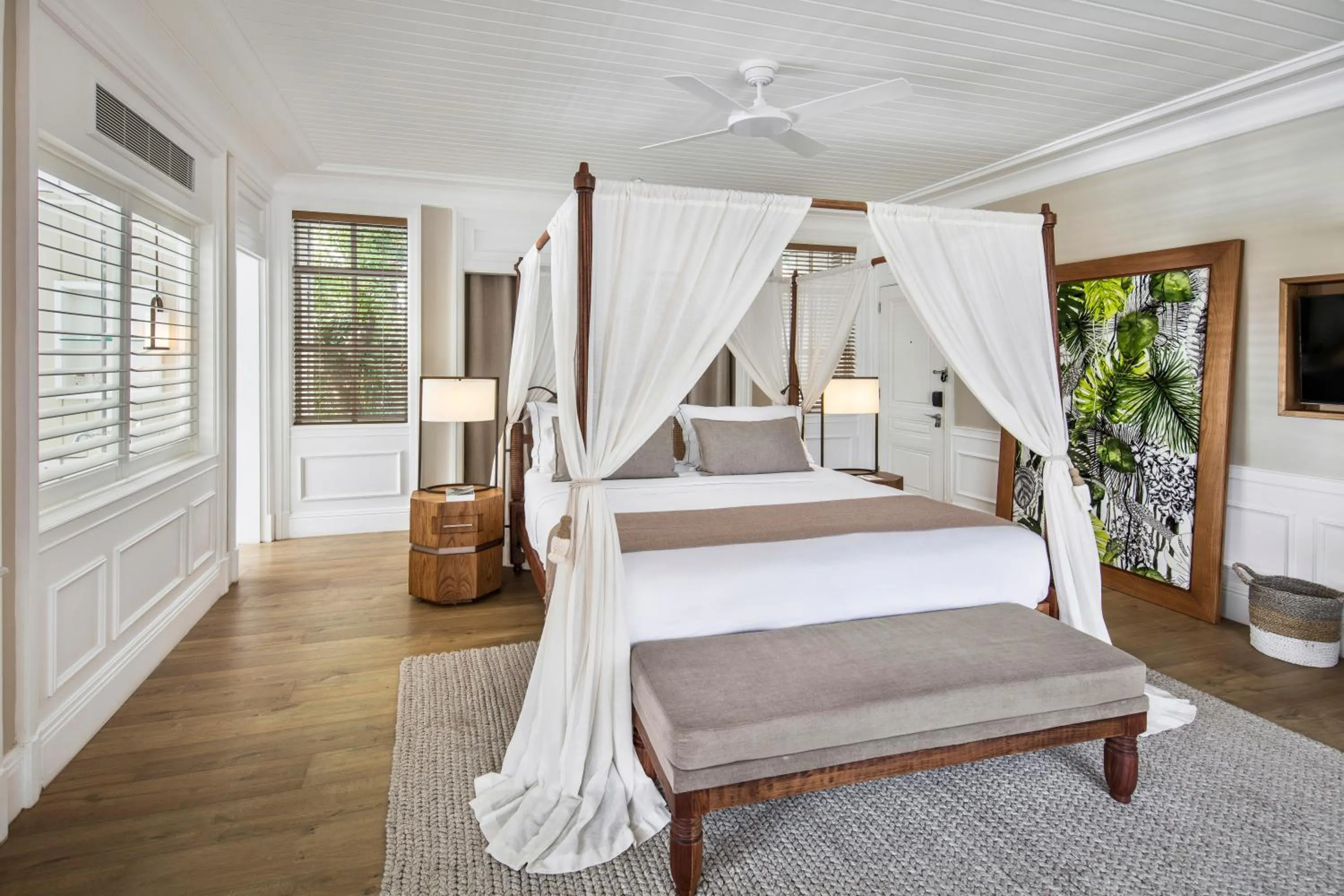 Bedroom, Bed in Heritage Le Telfair Golf & Wellness Resort