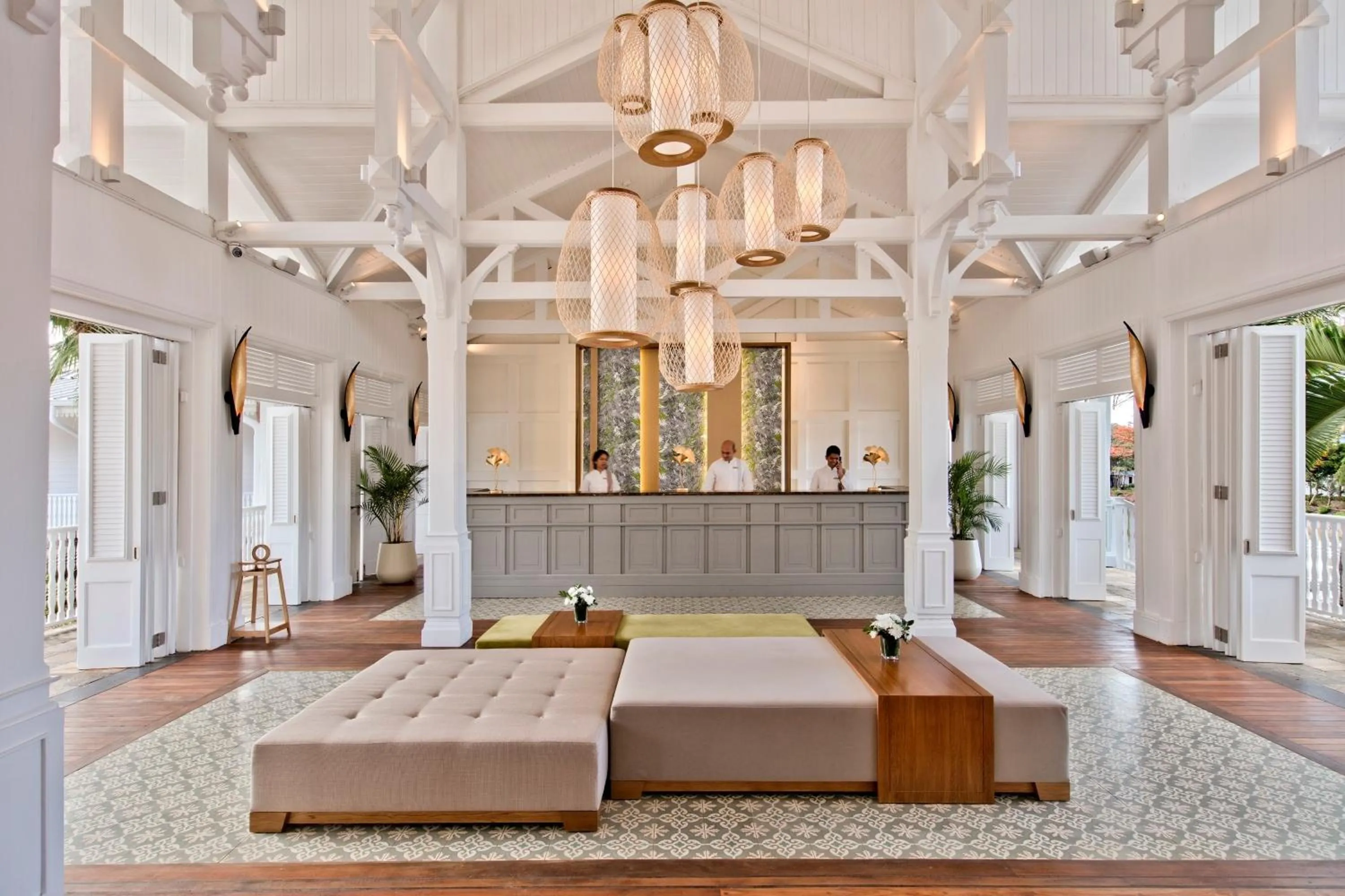 Lobby or reception in Heritage Le Telfair Golf & Wellness Resort