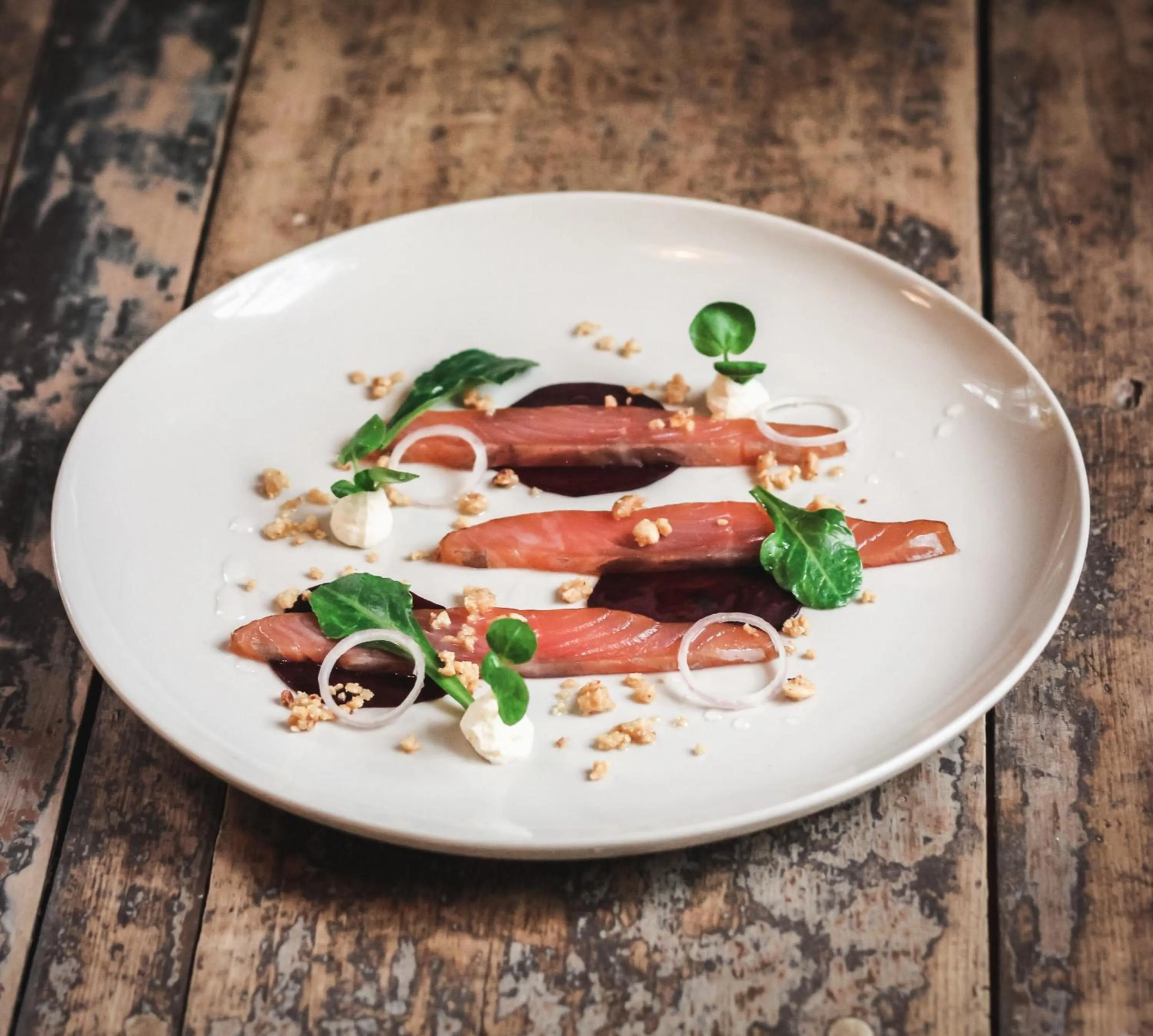 Food close-up in Llys Meddyg