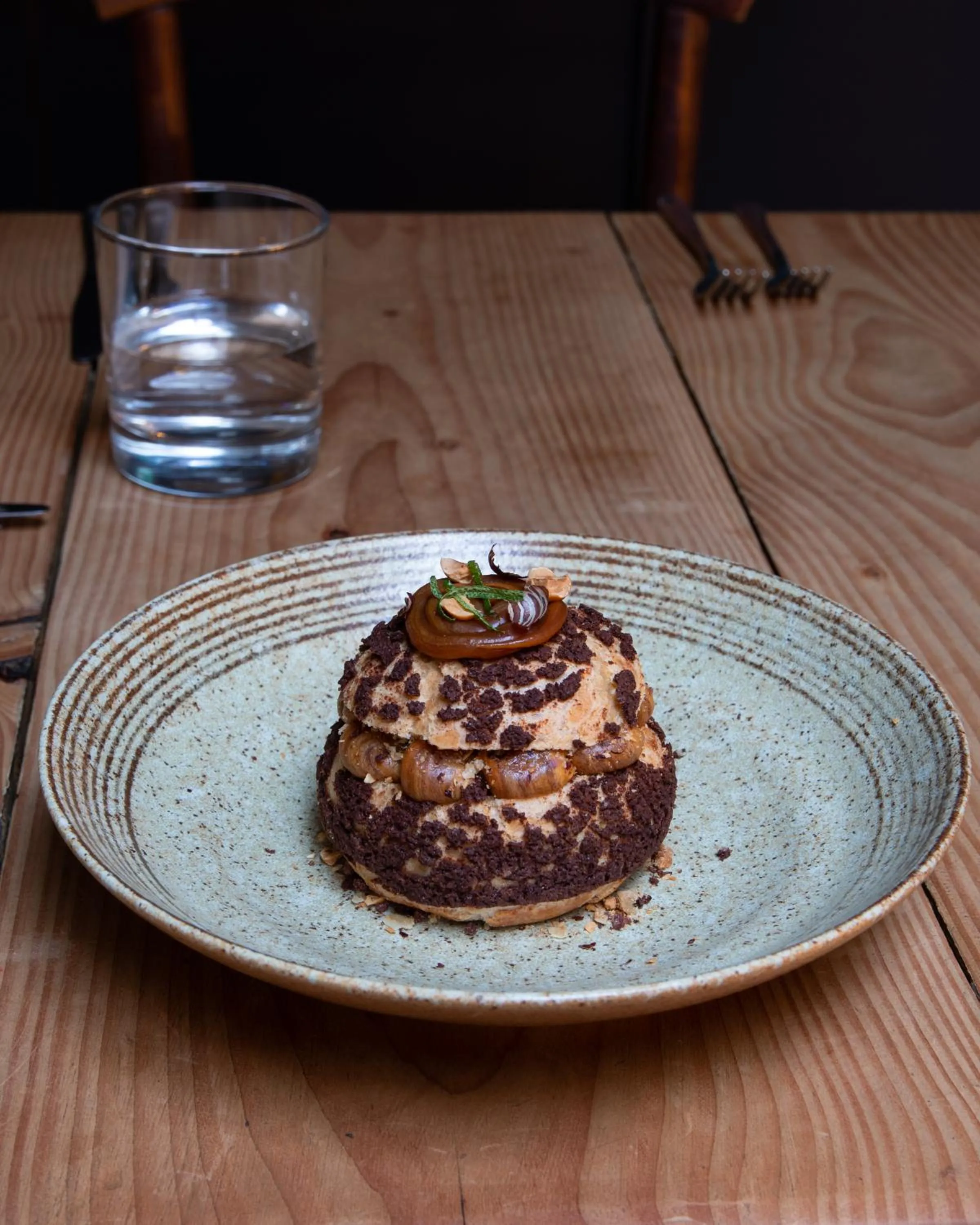 Food close-up in Llys Meddyg
