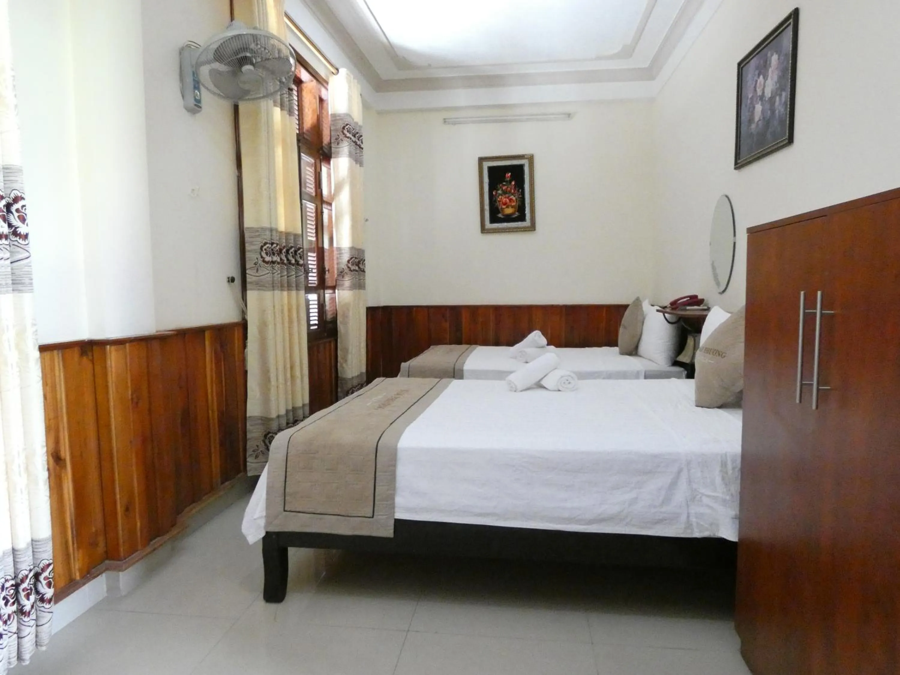 Bed in Nam Phương Riverside Villa