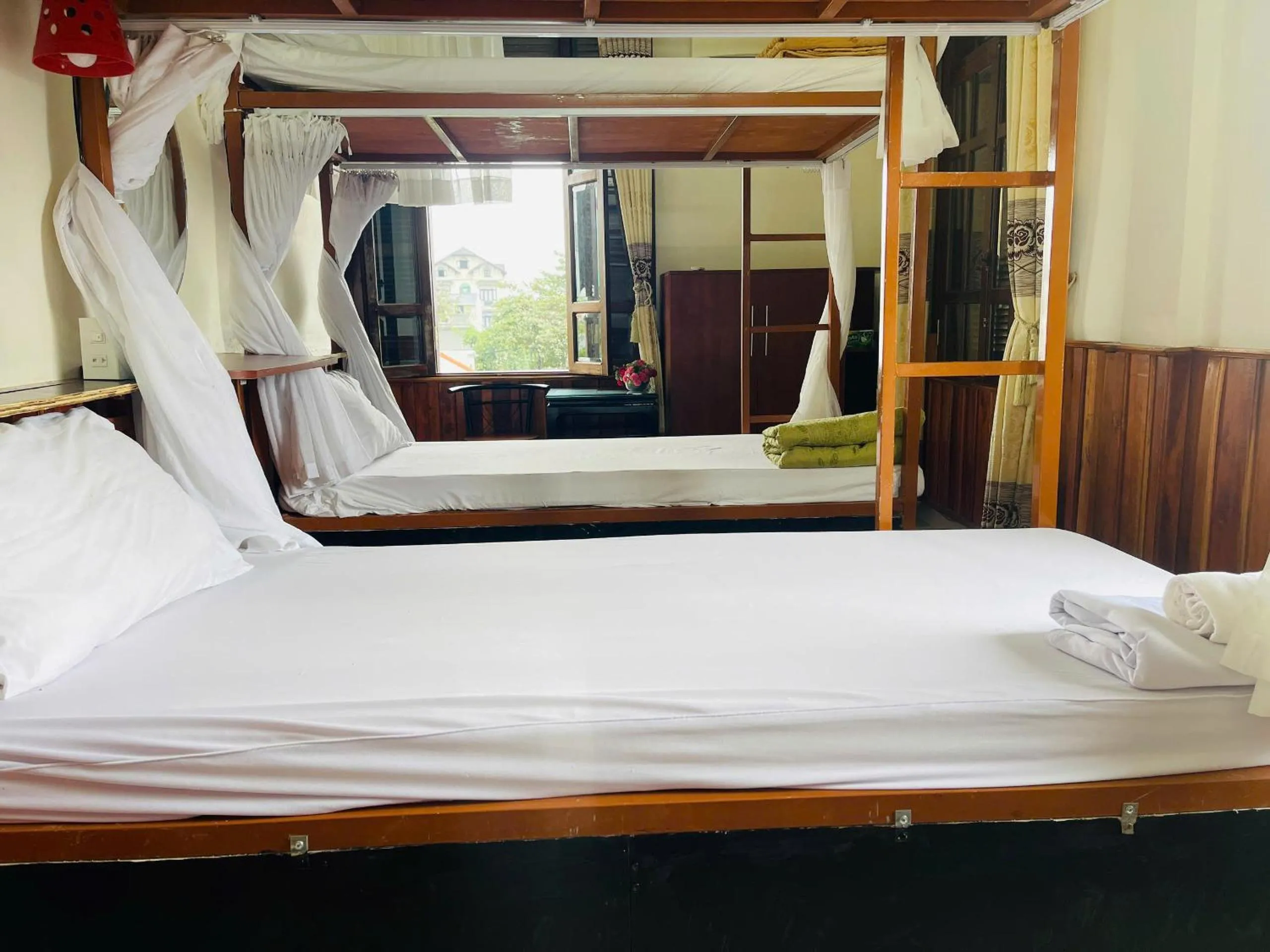 Bed in Nam Phương Riverside Villa